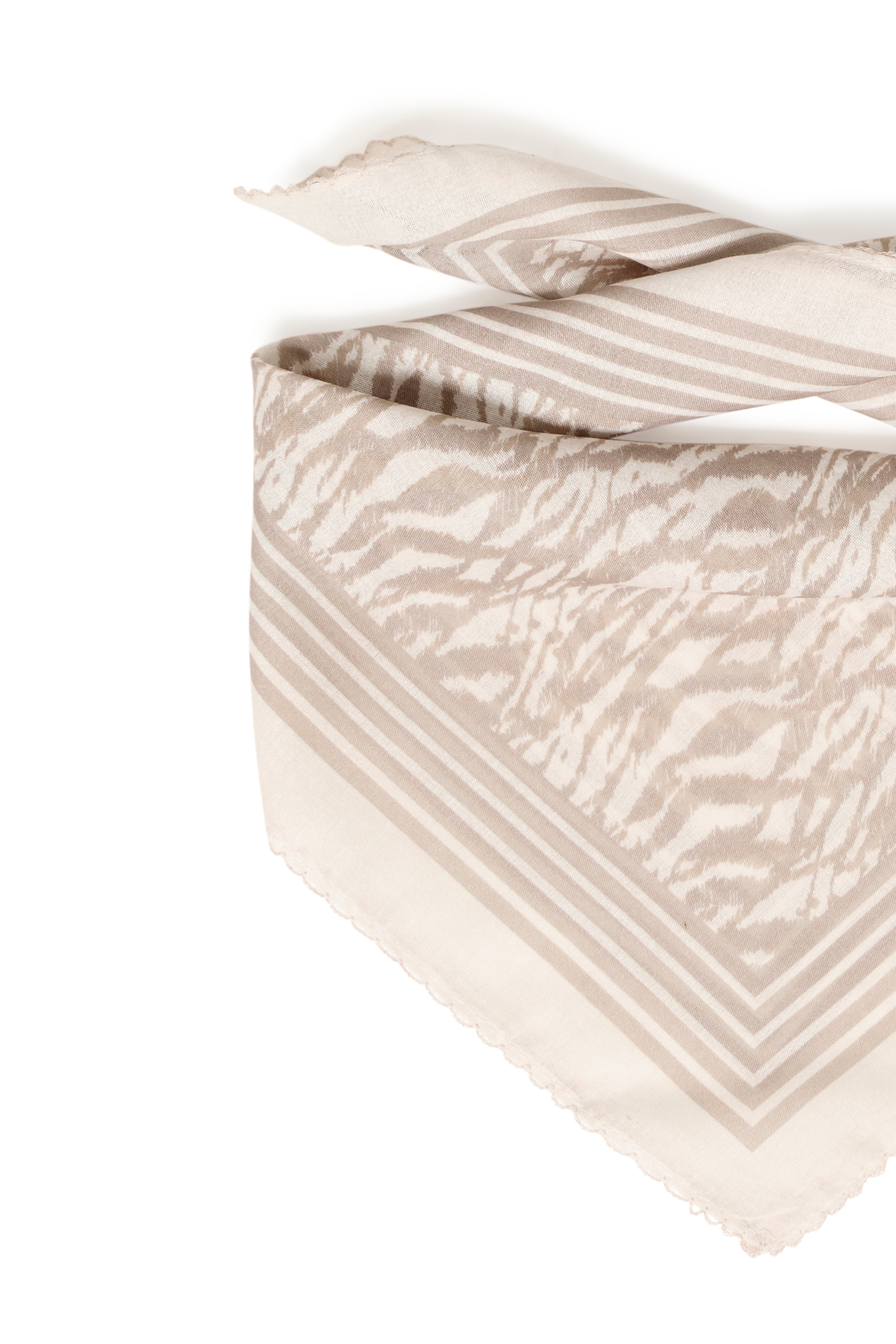 Vanille Birch Tiger Square Scarf - 20818870