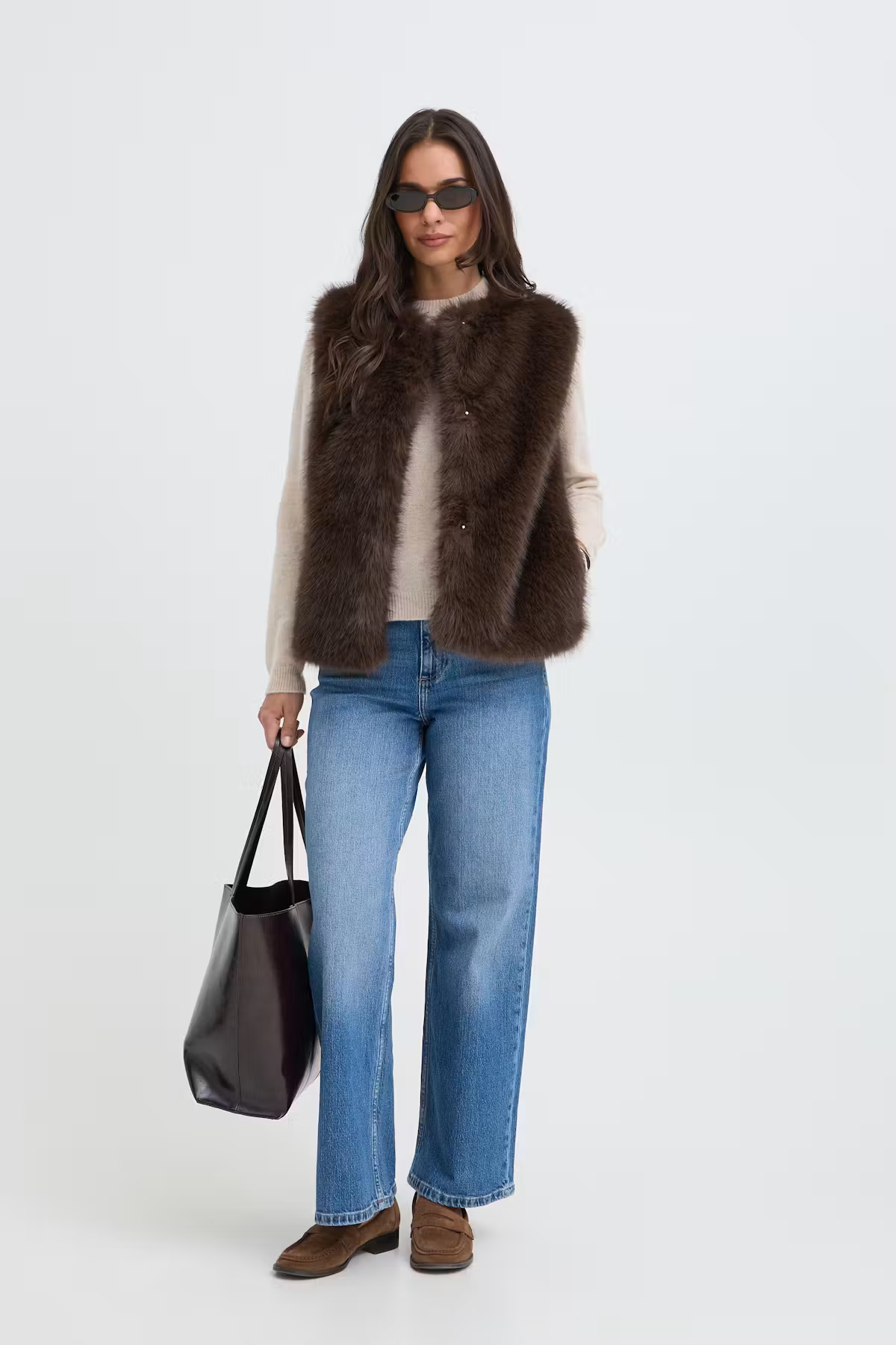 Cesille Java Faux Fur Gilet - 20819098