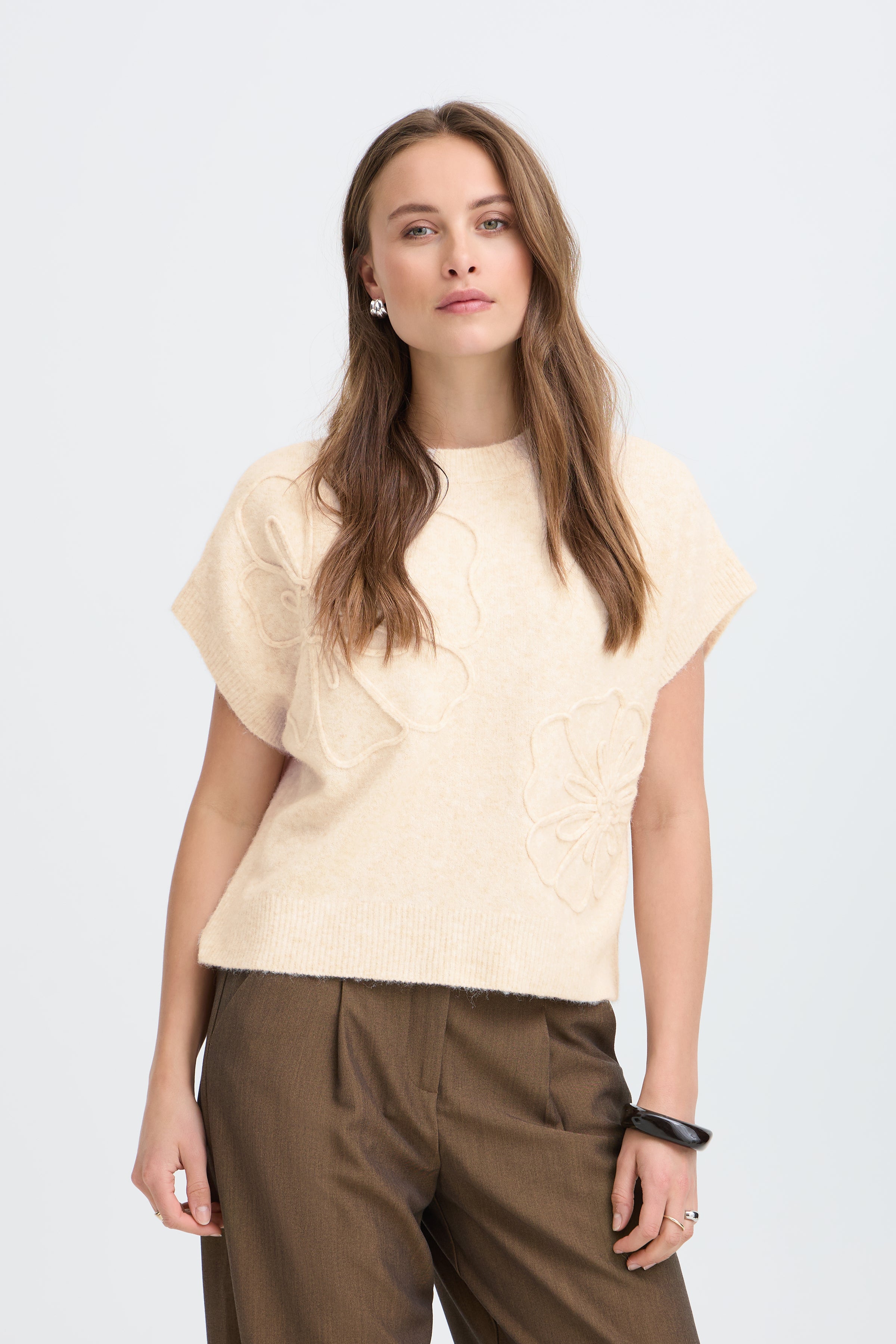 Omea Deco Birch Melange Slipover - 20819137