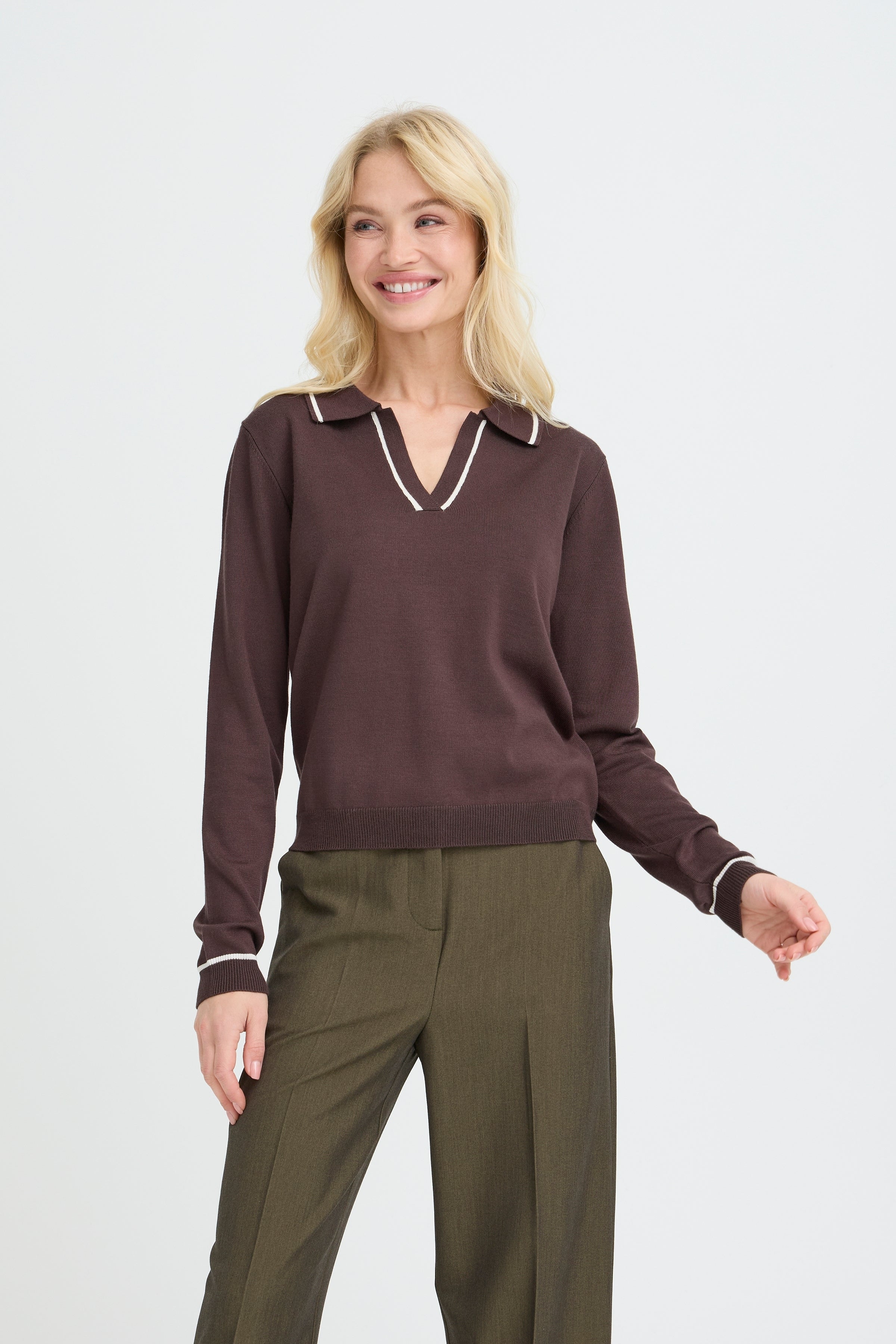 Morla Java Collared Knit - 20819263