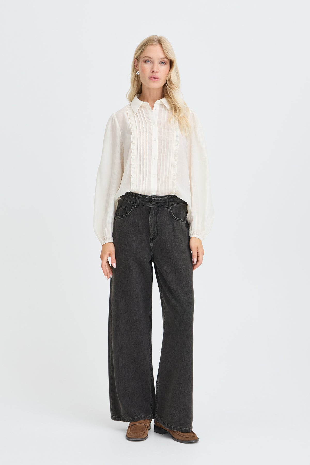 Kimu Black Belt Jeans - 20819286