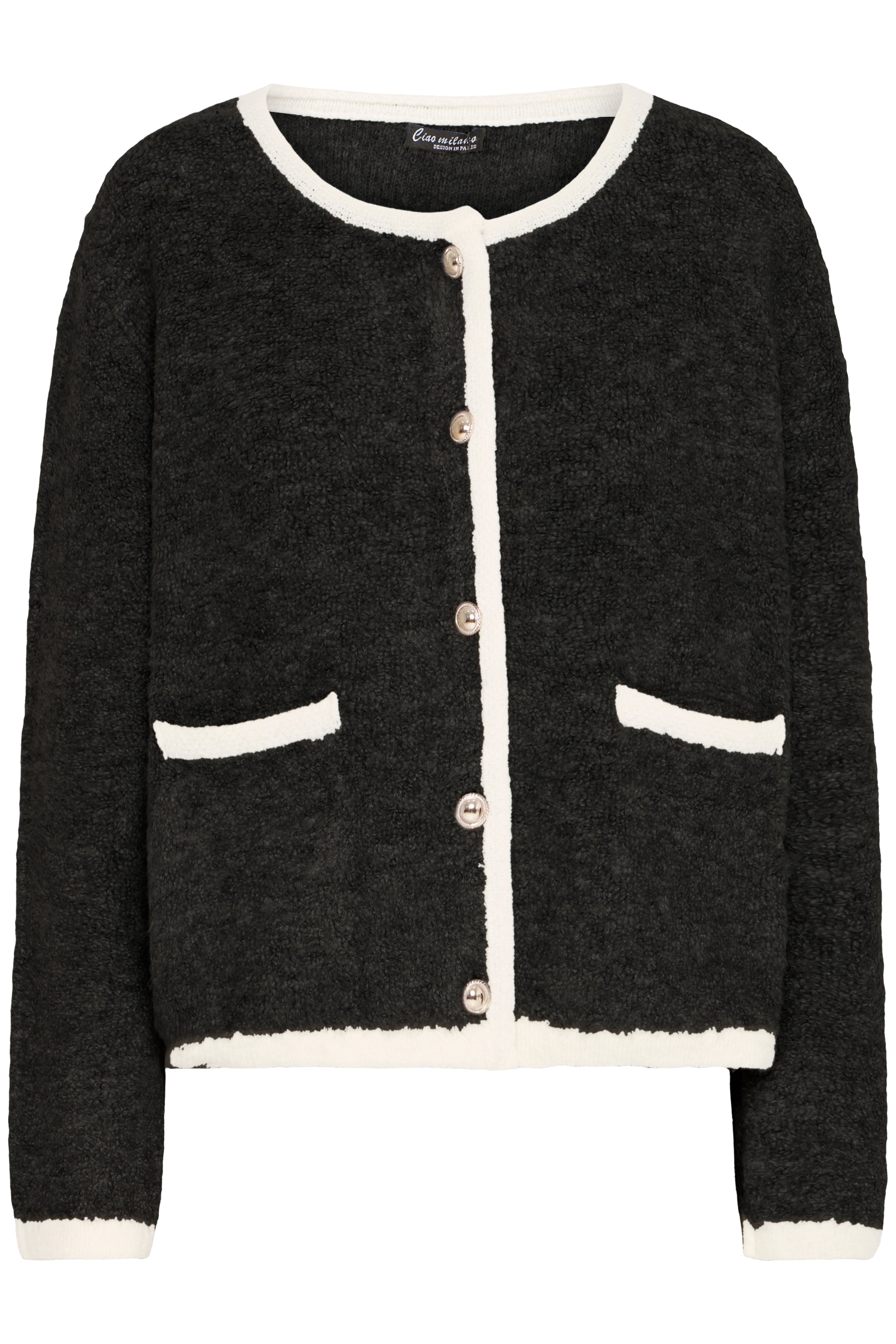 Ciao Black Cardigan - 22100835