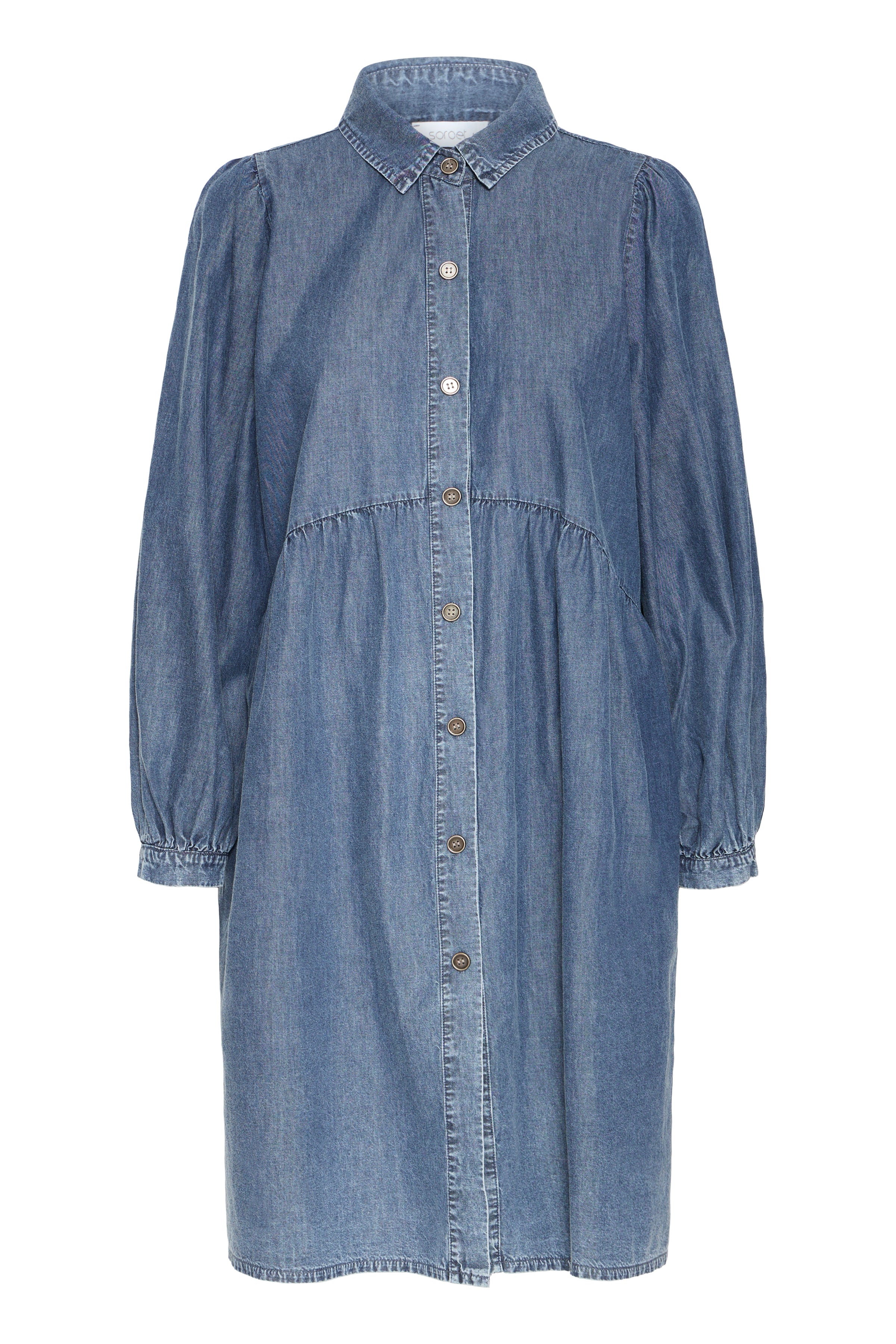 Lady Denim Shirt Dress - 22100881