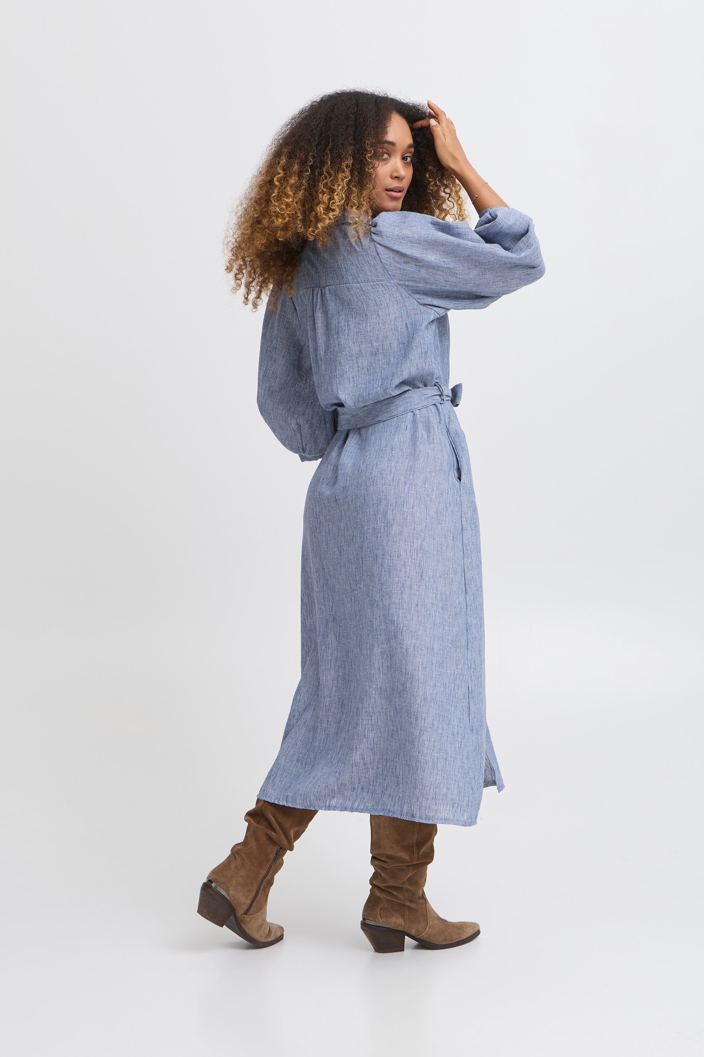 Leisa Jeans Blue Dress - 22100895