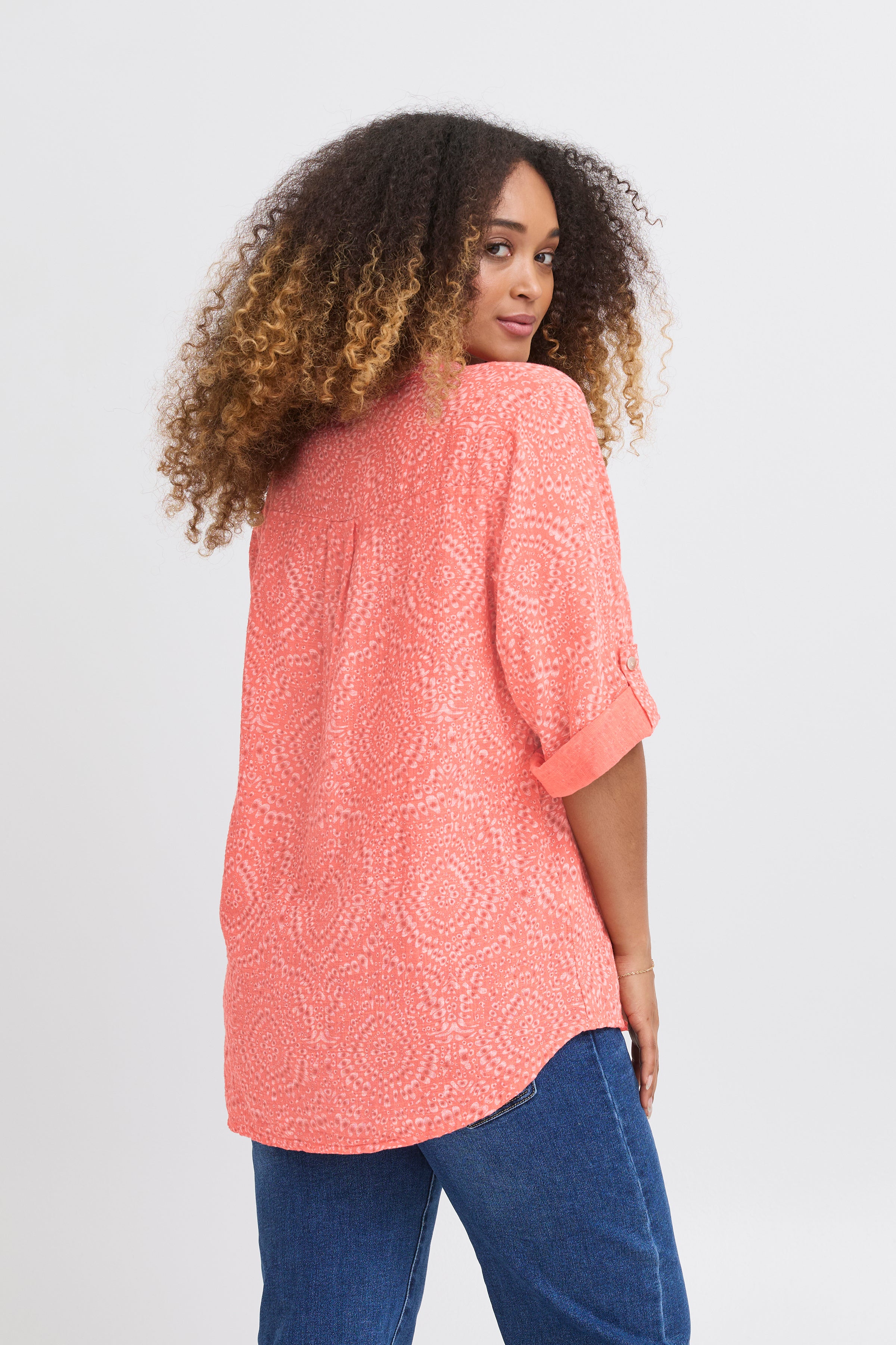 Alexa Coral Blouse - 22100923