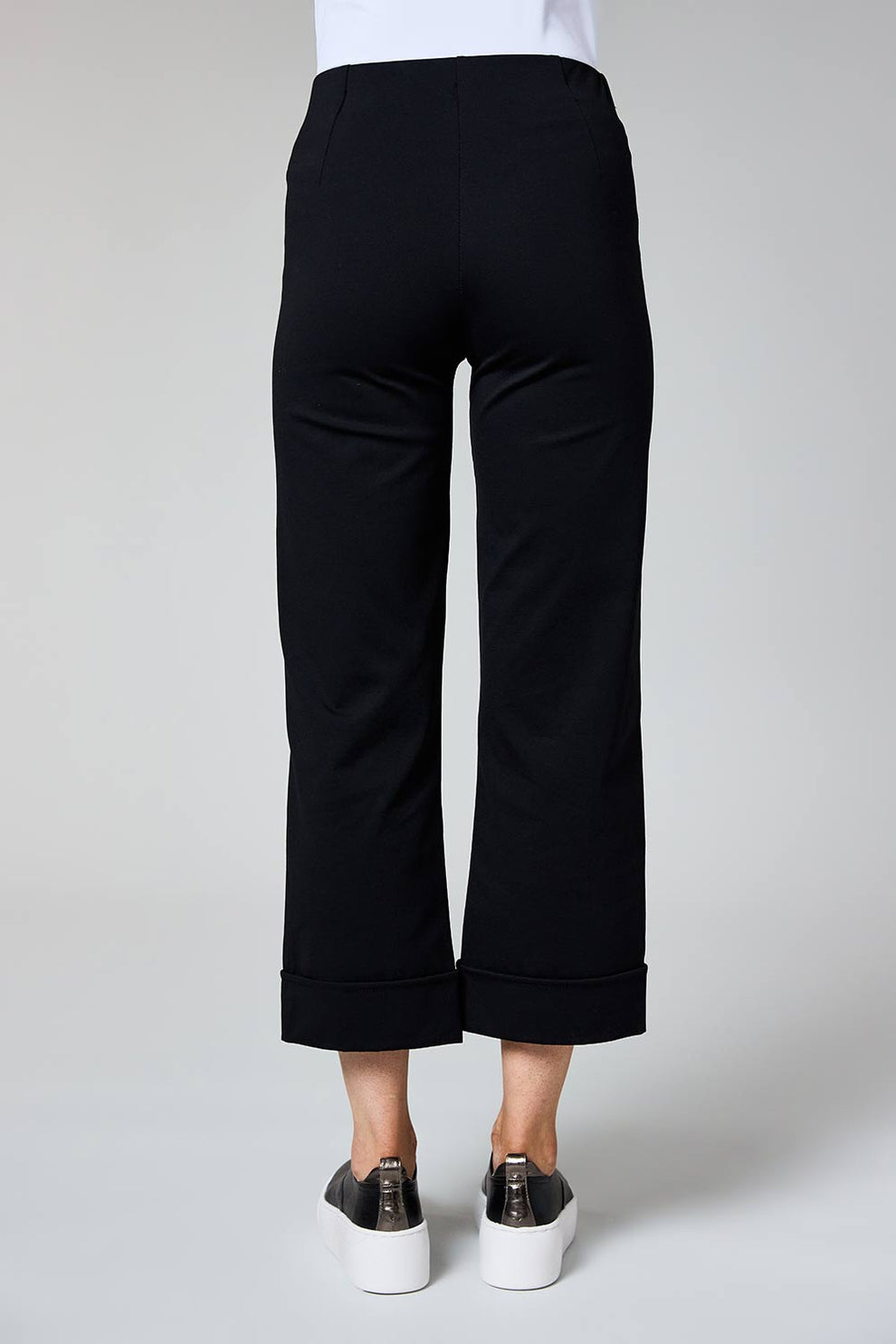 Black Cuff Pants - 2256