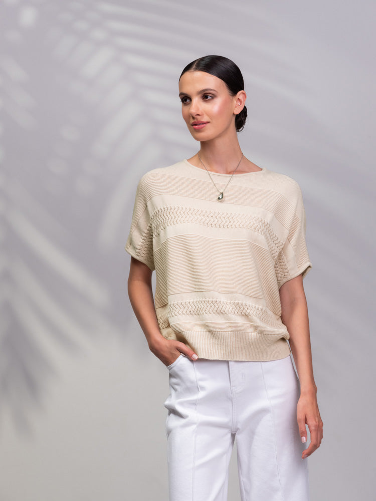 Sand Knit Sweater - A45318