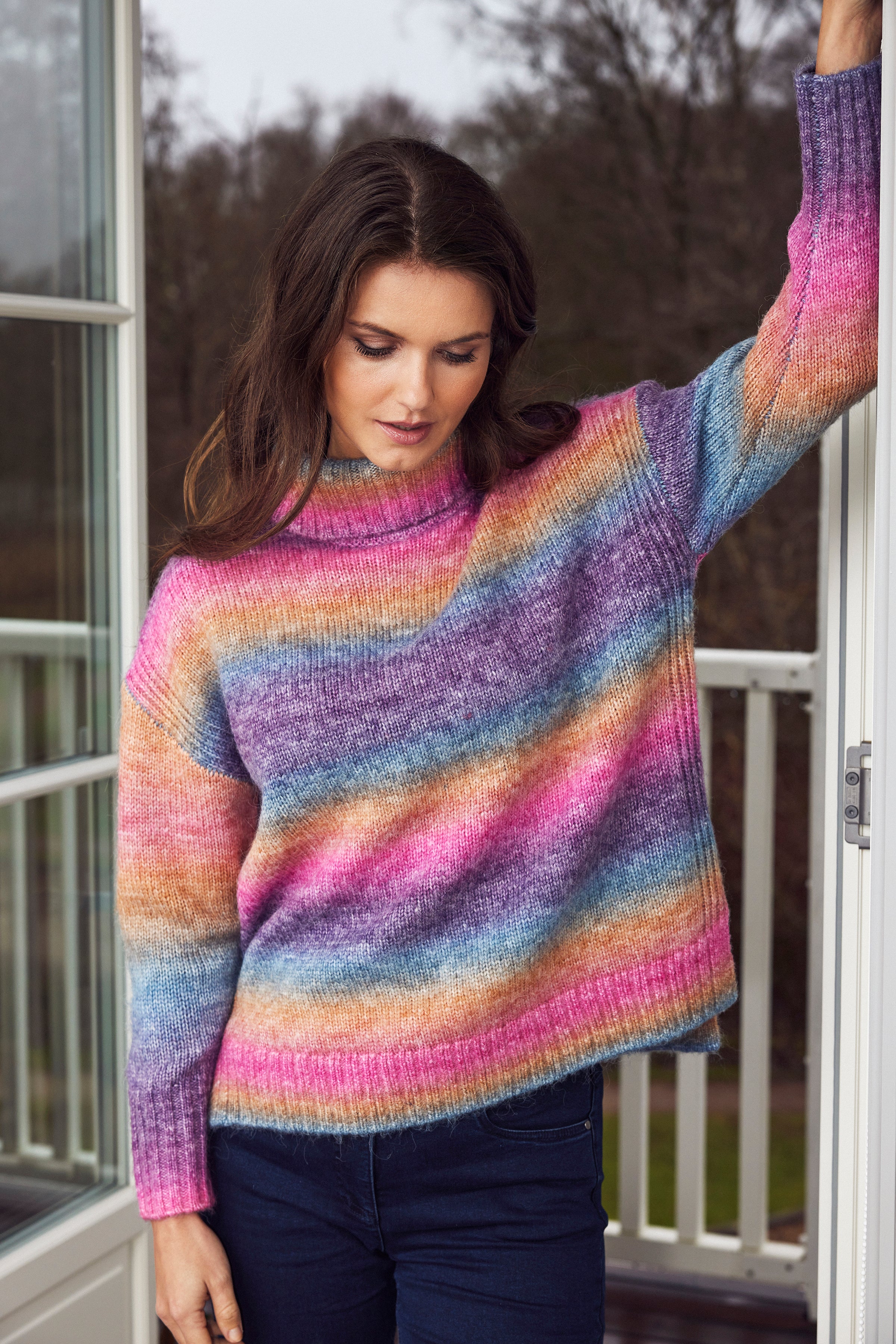 Rainbow Rollneck - 06182