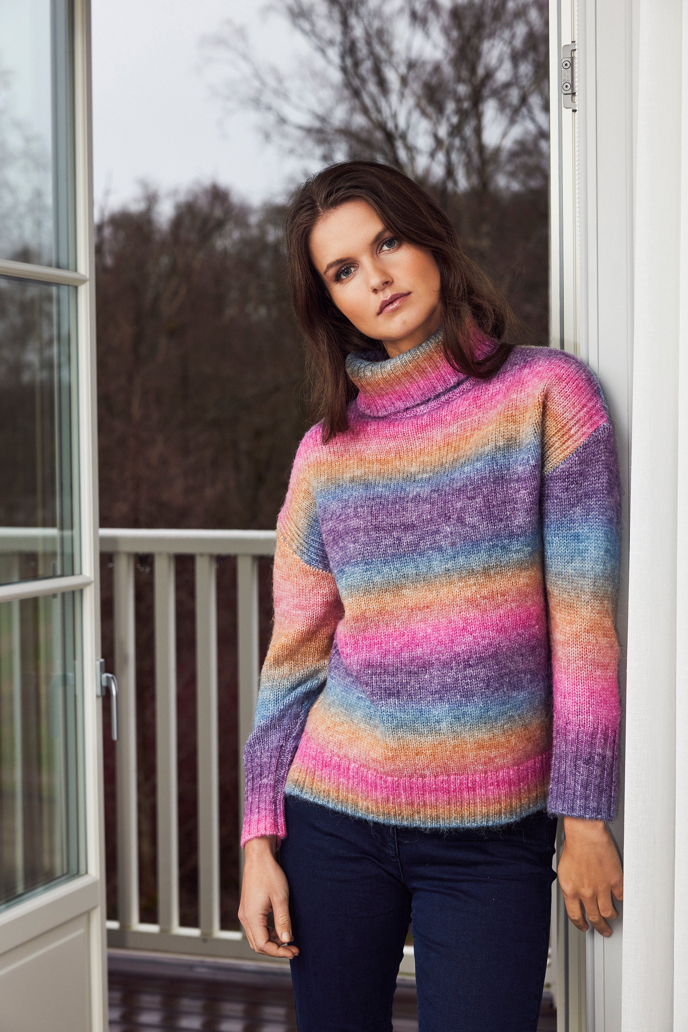 Rainbow Rollneck - 06182