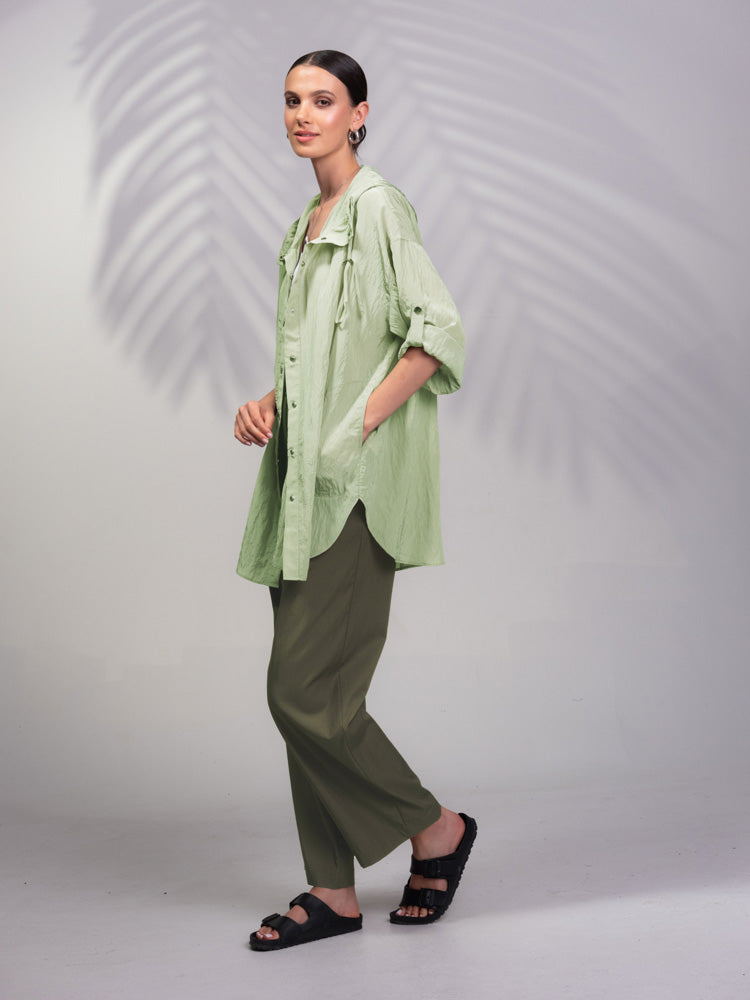 Green Shirt Jacket - A45498