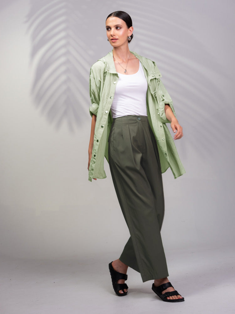 Green Shirt Jacket - A45498