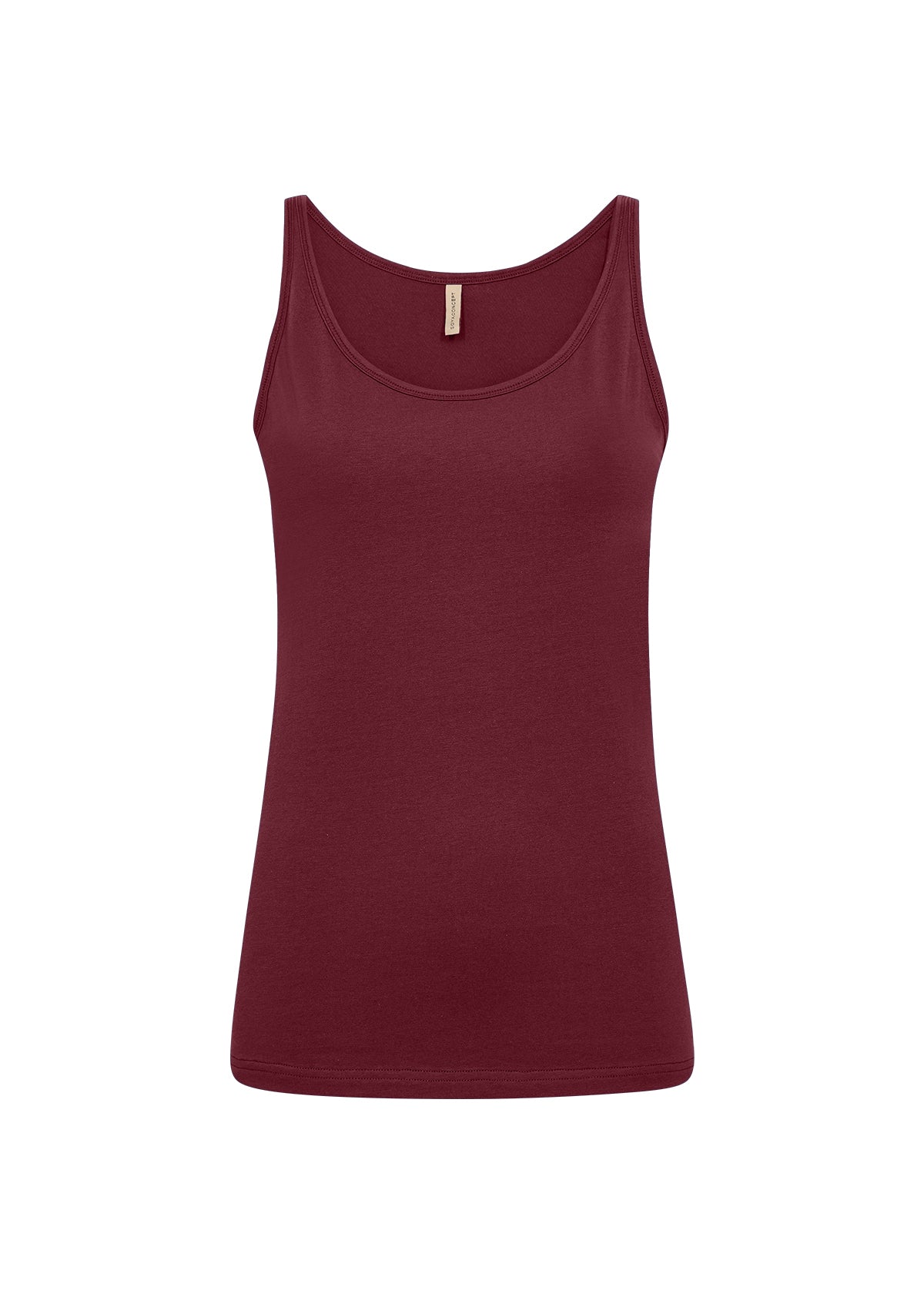 Pylle Dark Red Vest Top - 24743