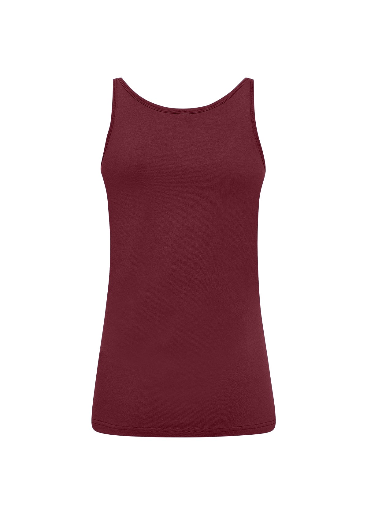 Pylle Dark Red Vest Top - 24743