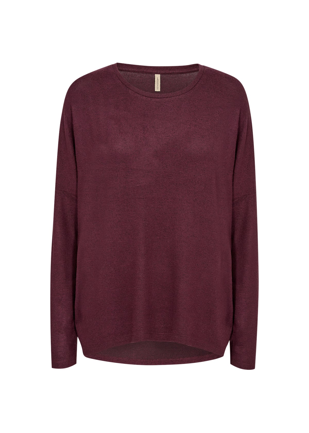 Biara 1 Wine Melange Knit - 24788