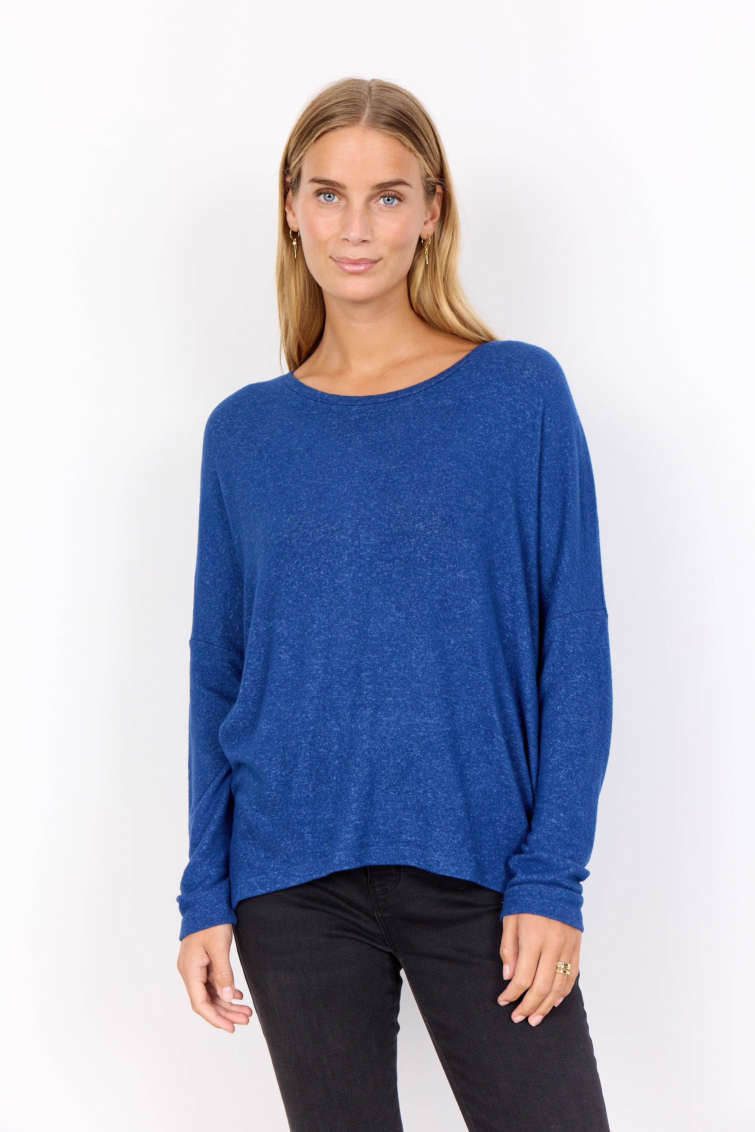 Biara 1 Estate Blue Mel. Sweater - 24788