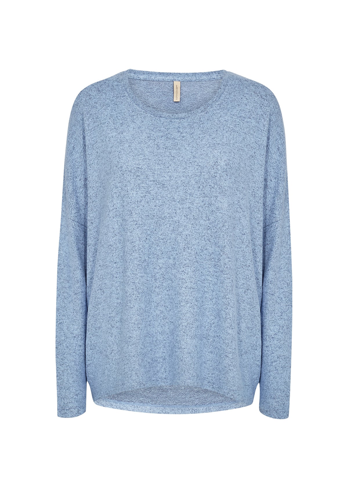 Biara 1 Air Blue Melange Sweater - 24788