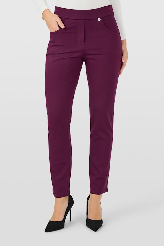 Deep Orchid Bella P Trousers - 52443
