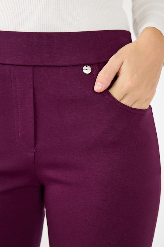 Deep Orchid Bella P Trousers - 52443
