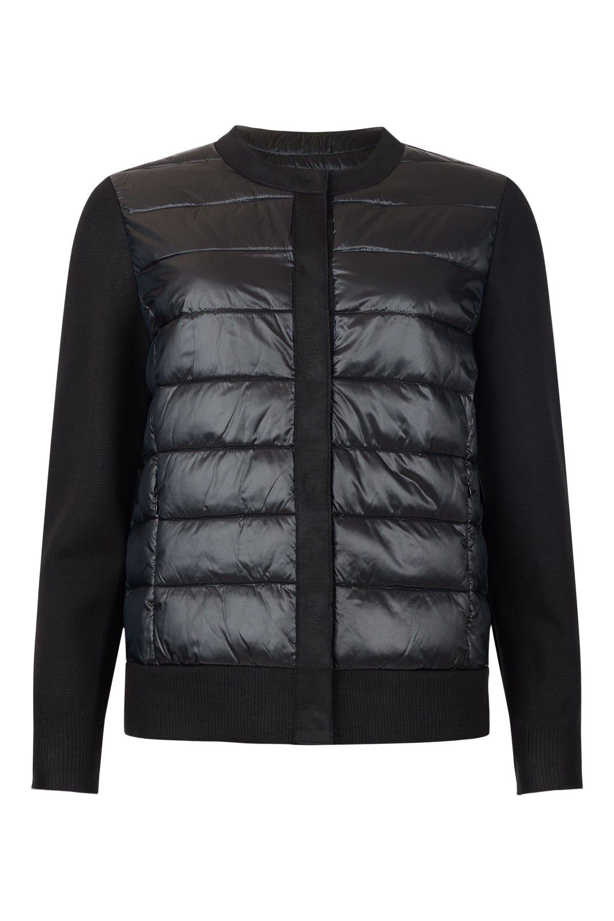 Black Padded Zip Jacket - 67359