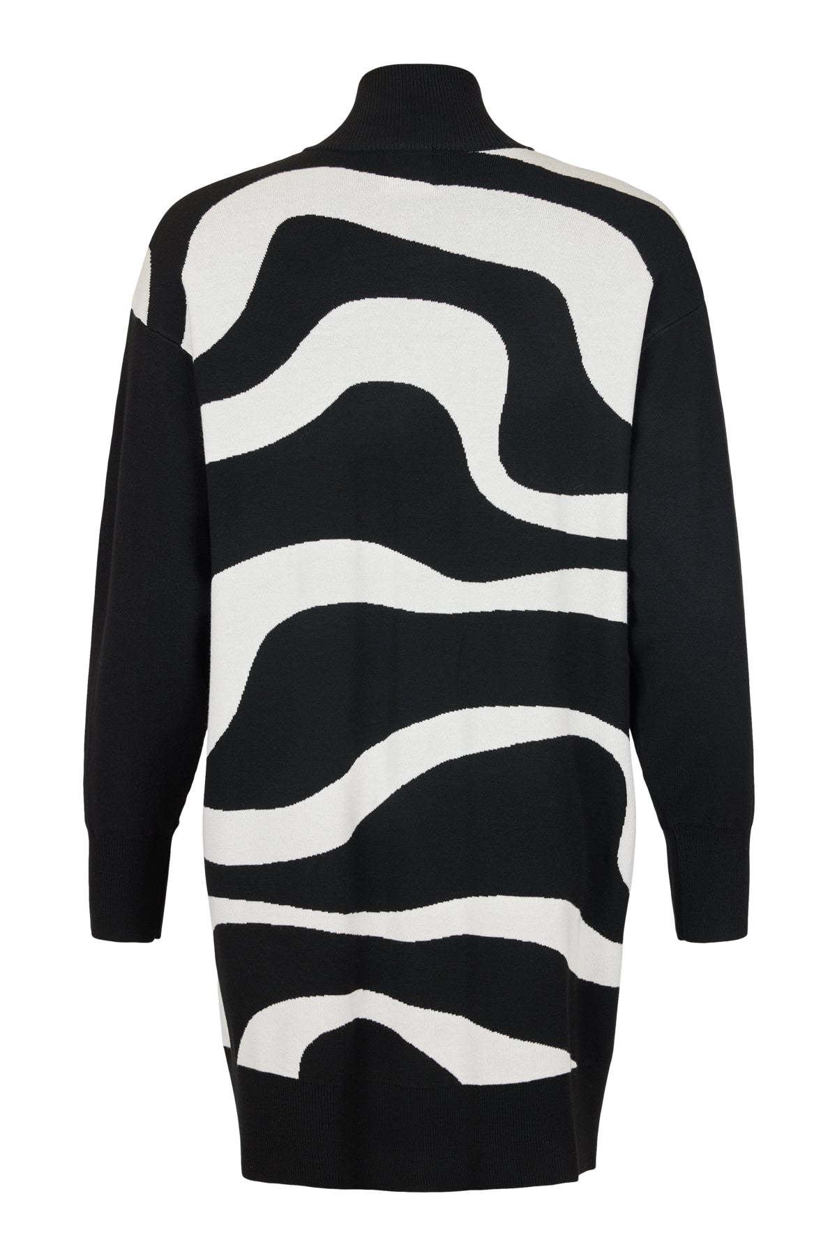 Black & White Long Cardigan - 67365