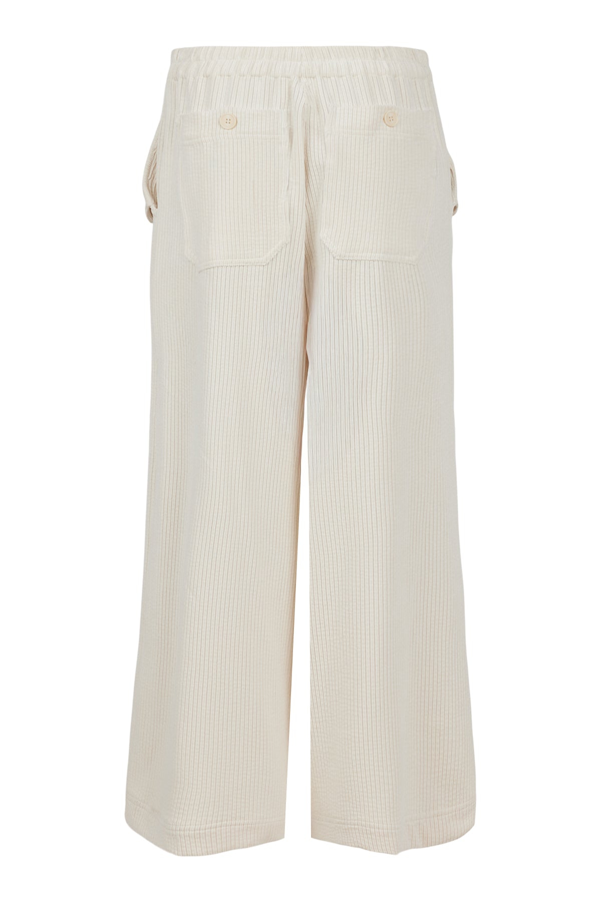 Cream Wide Leg Trousers - 81426
