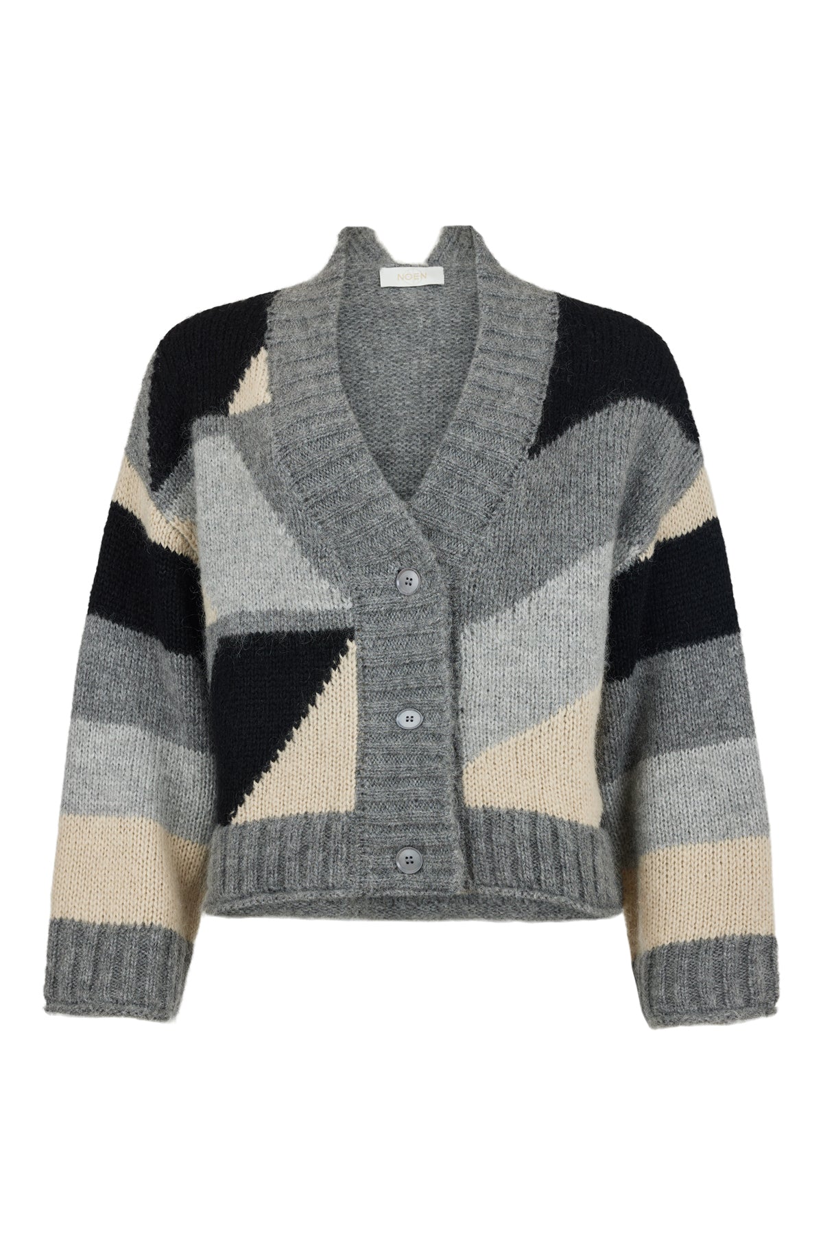 Grey Stripe Cardigan - 87160