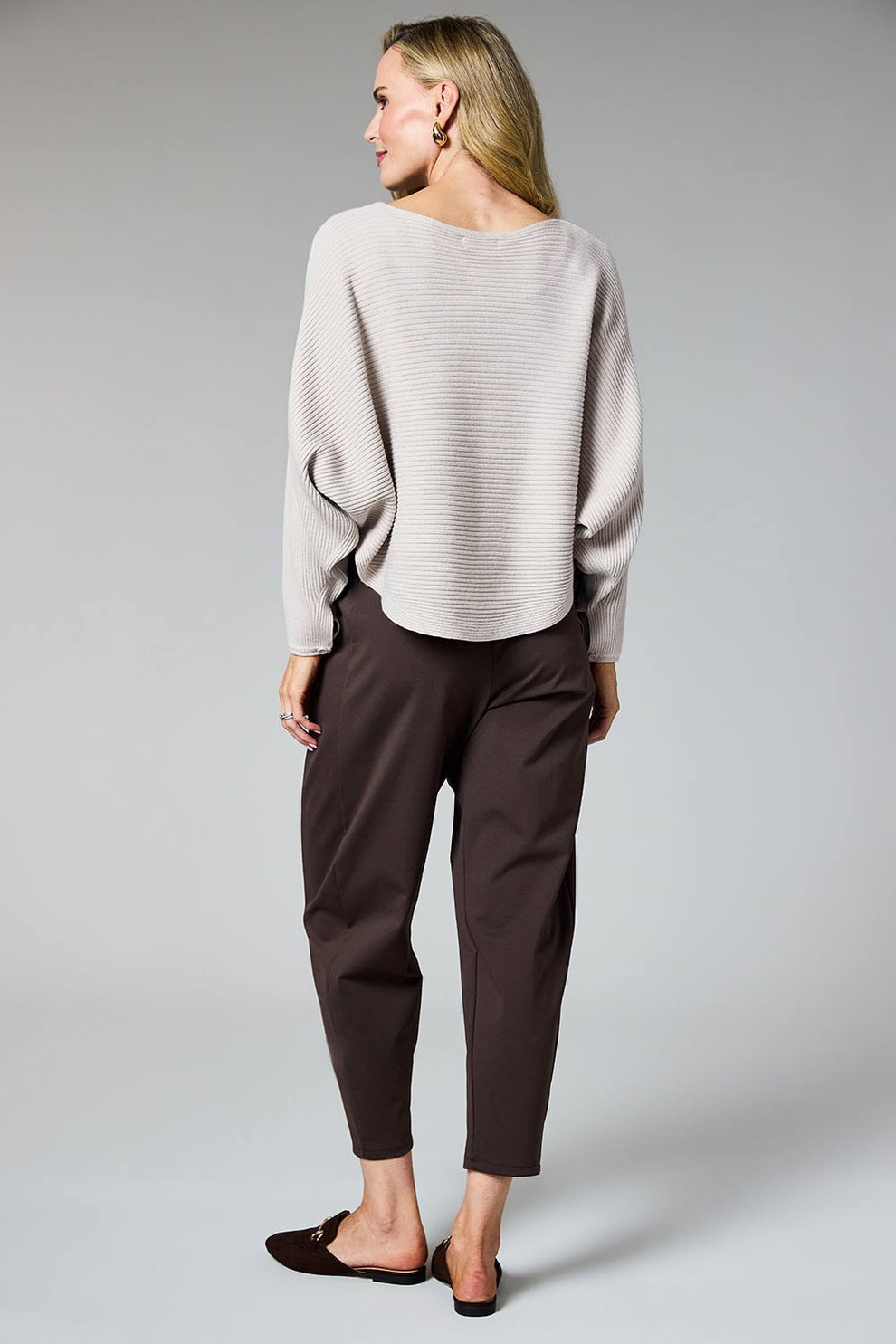 Choc Barrel Trousers - 2511