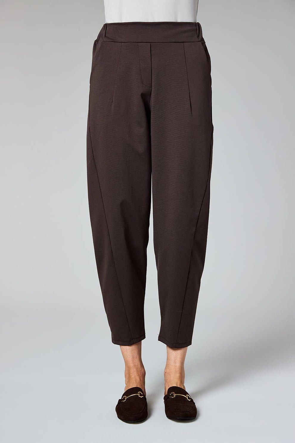Choc Barrel Trousers - 2511