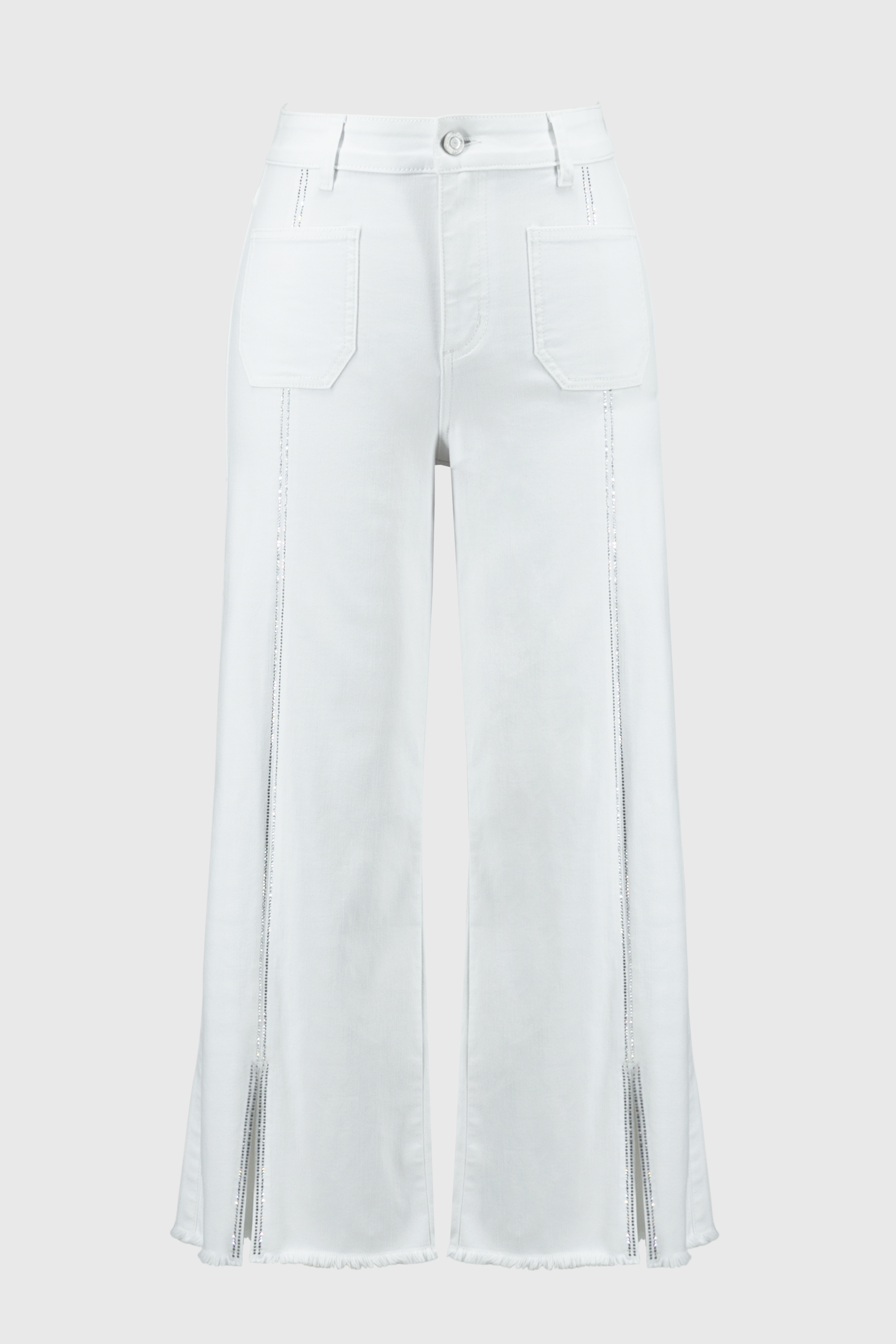 White Culotte Jeans - 251901