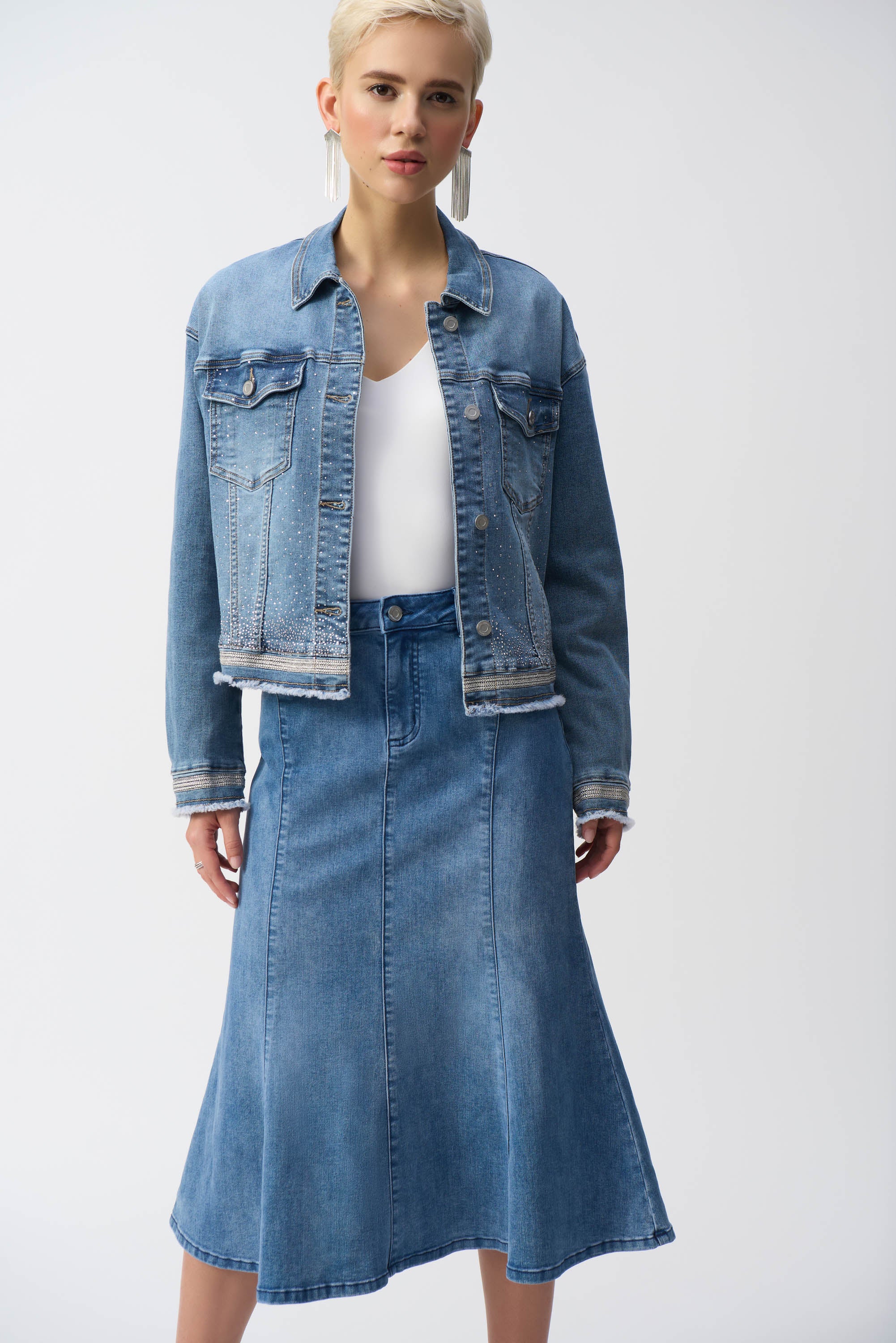 Vintage Blue Denim Jacket - 251953