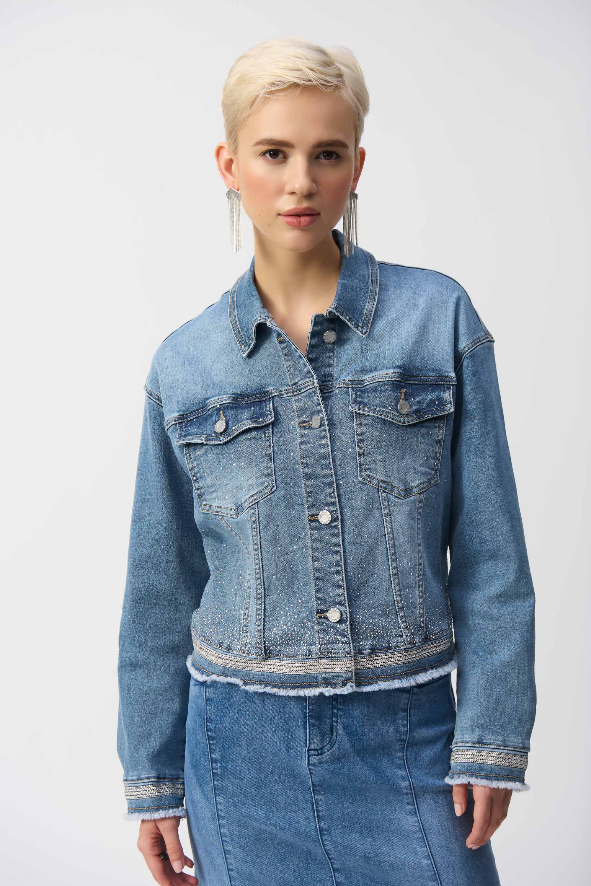 Vintage Blue Denim Jacket - 251953