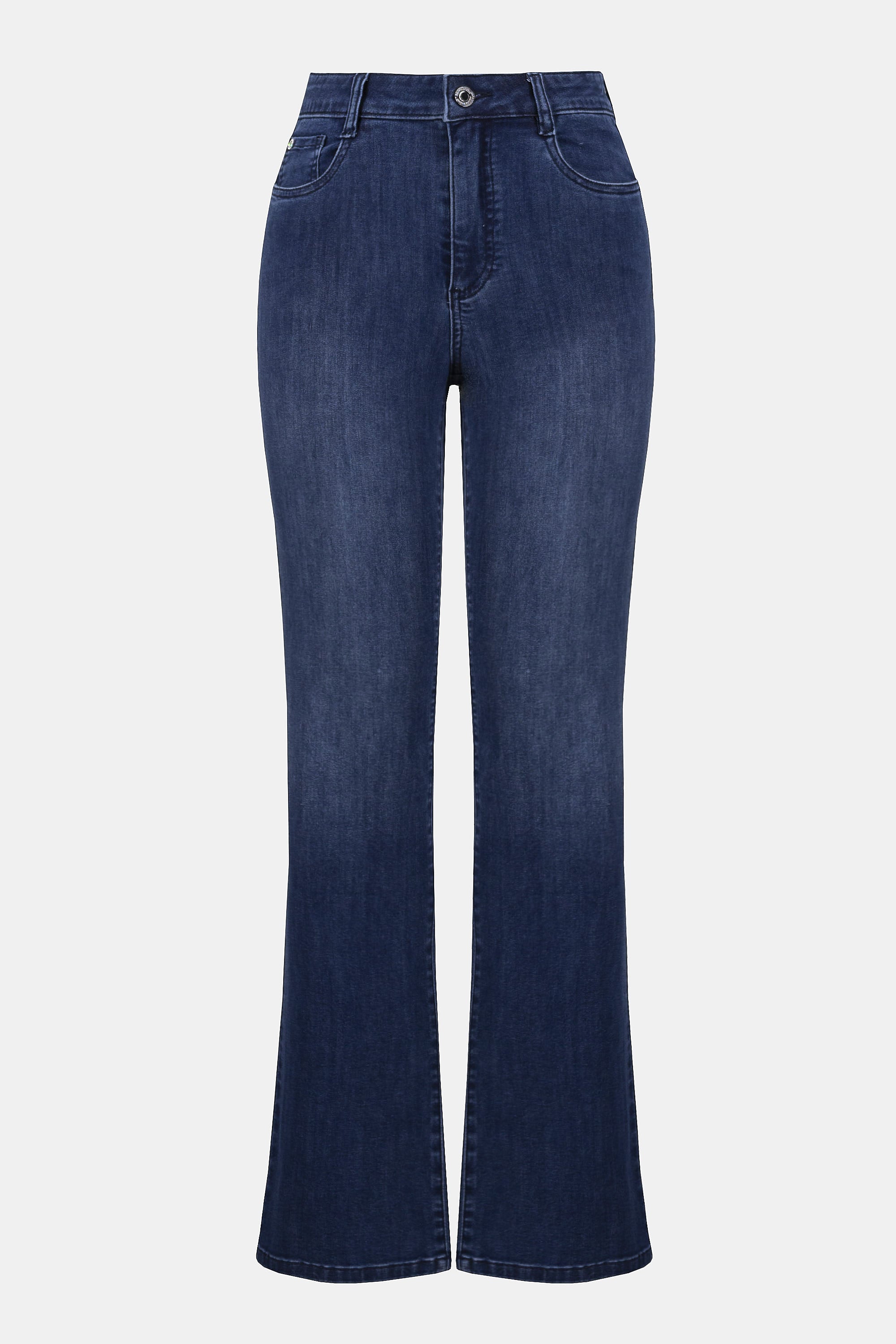 Medium Blue Denim Jeans - 251967F25