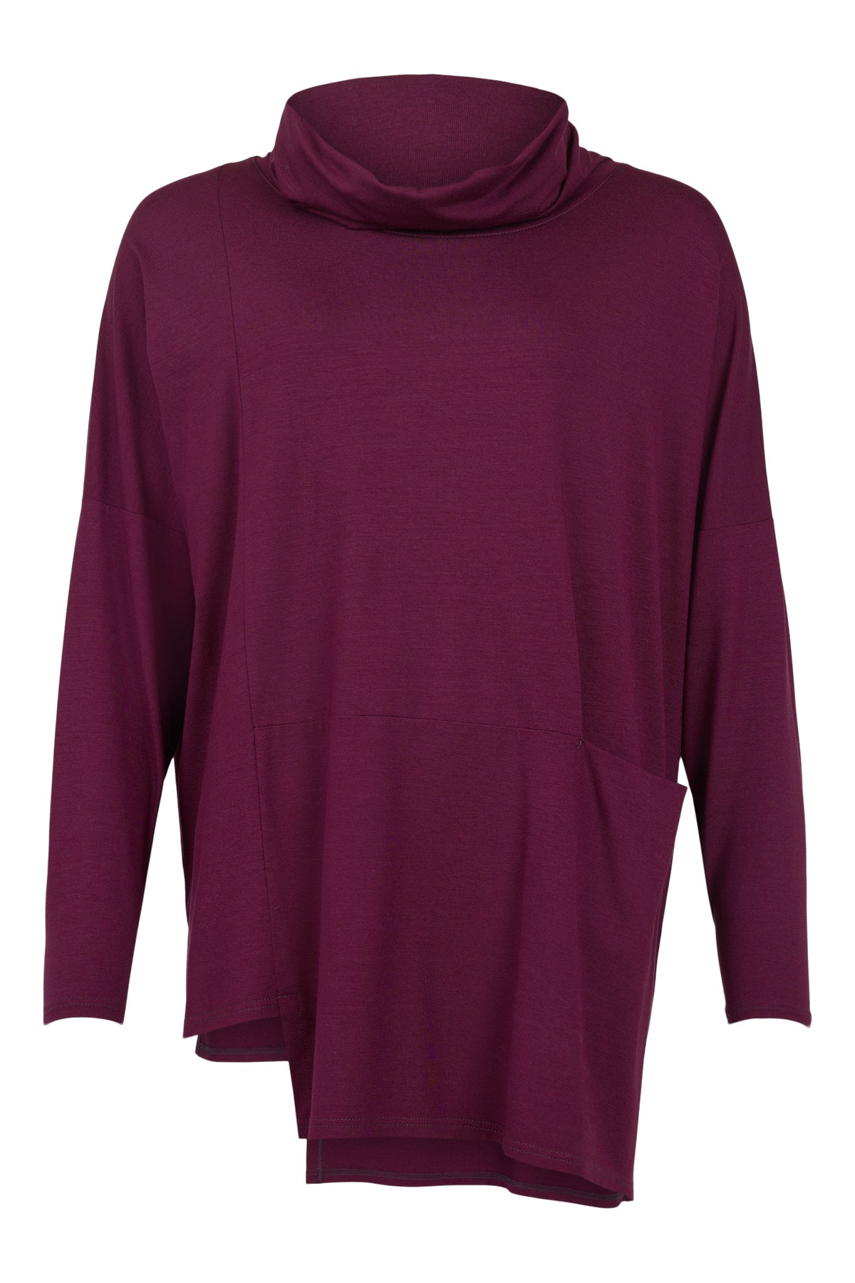 Prune Roll Neck Tunic - 83707
