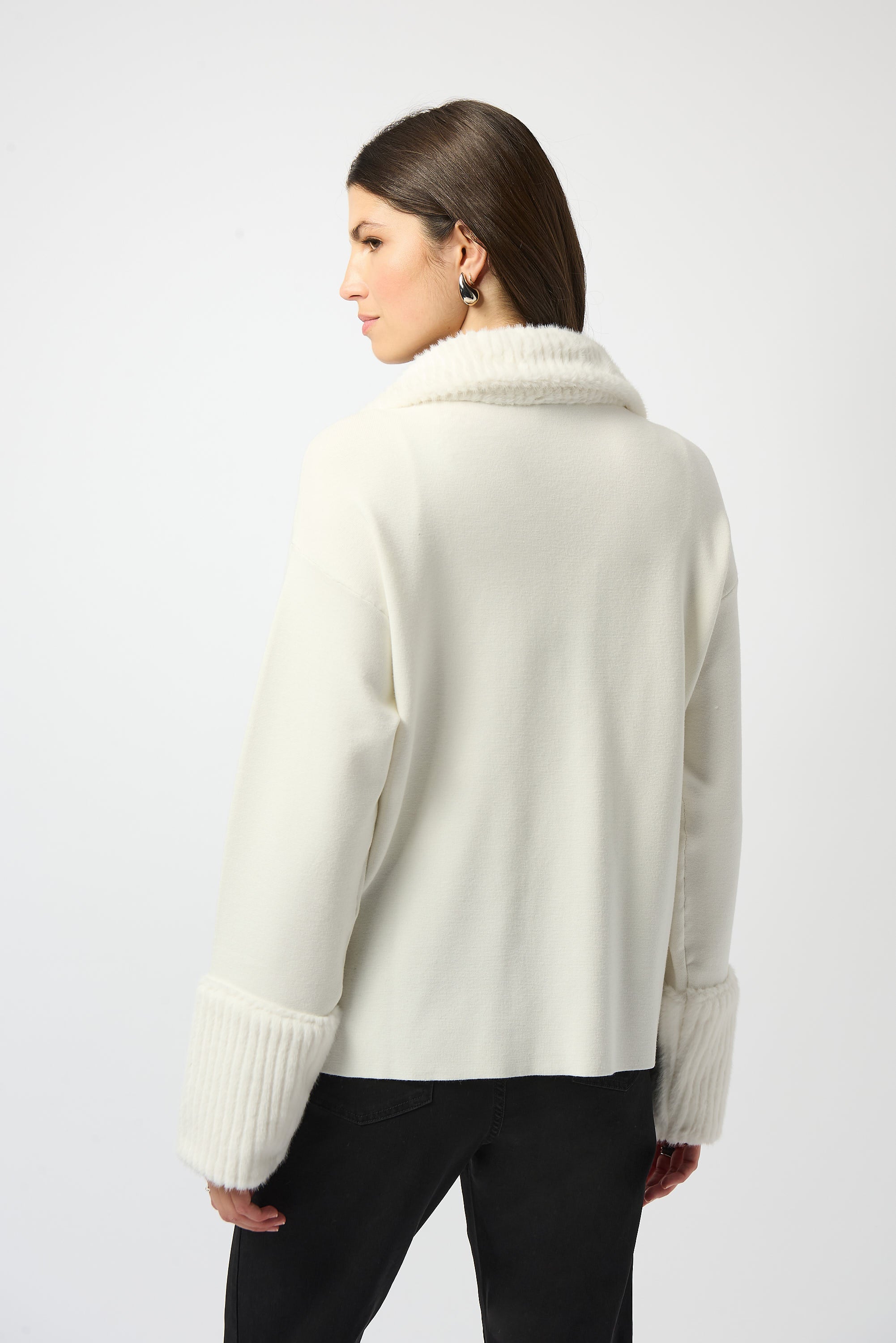 Winter White Zip Jacket - 253905