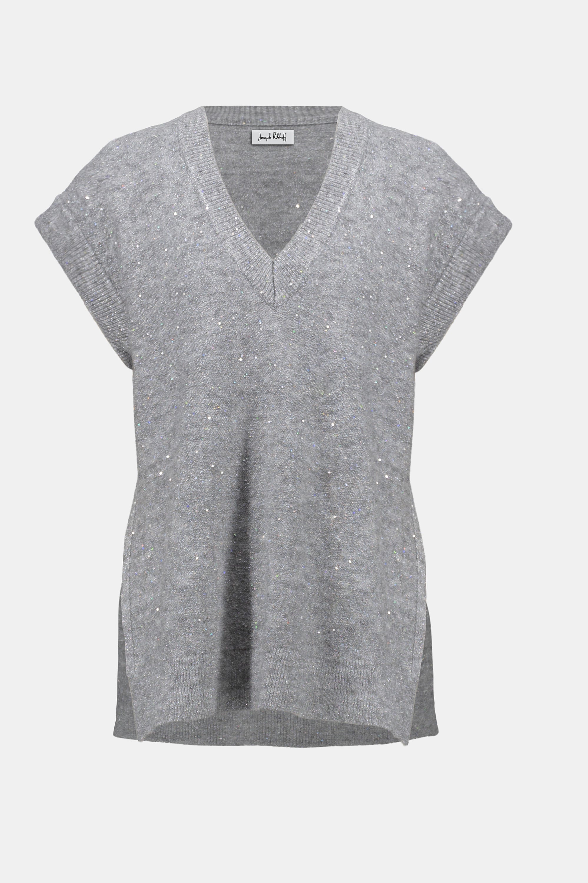 Grey Sparkle Tabard Pullover - 253957