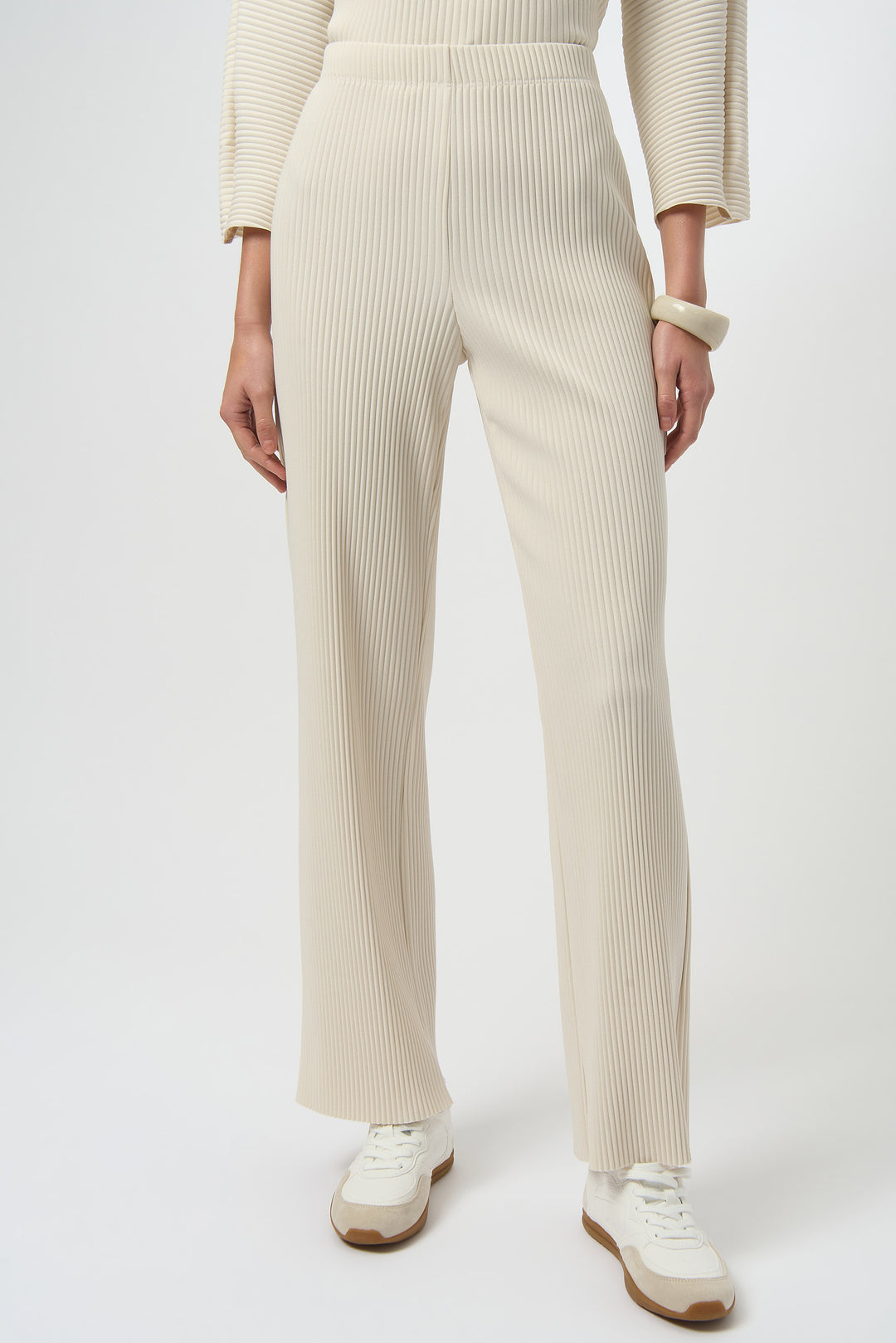 Birch Ribbed Scuba Trousers - 254006