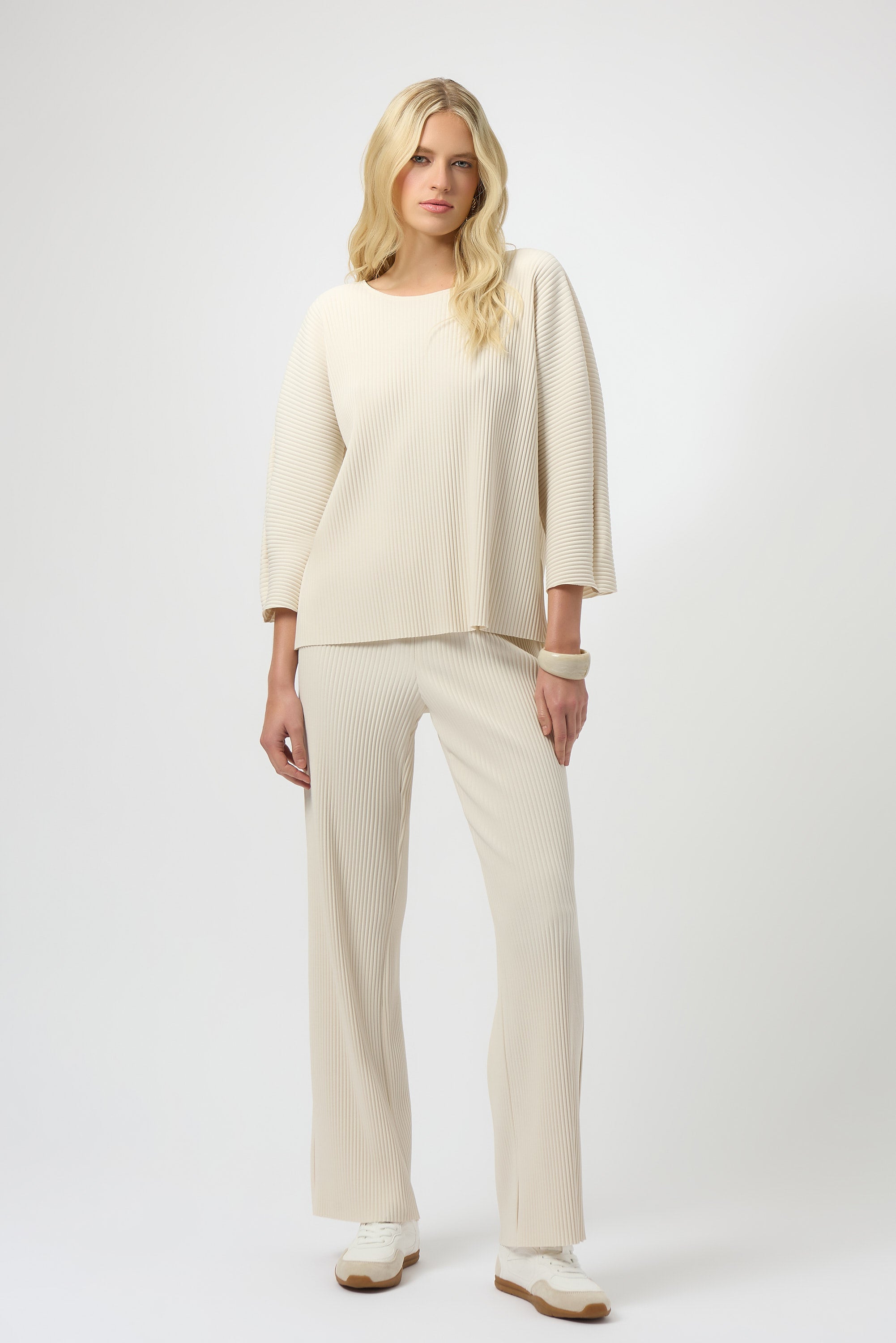 Birch Ribbed Scuba Top - 254210