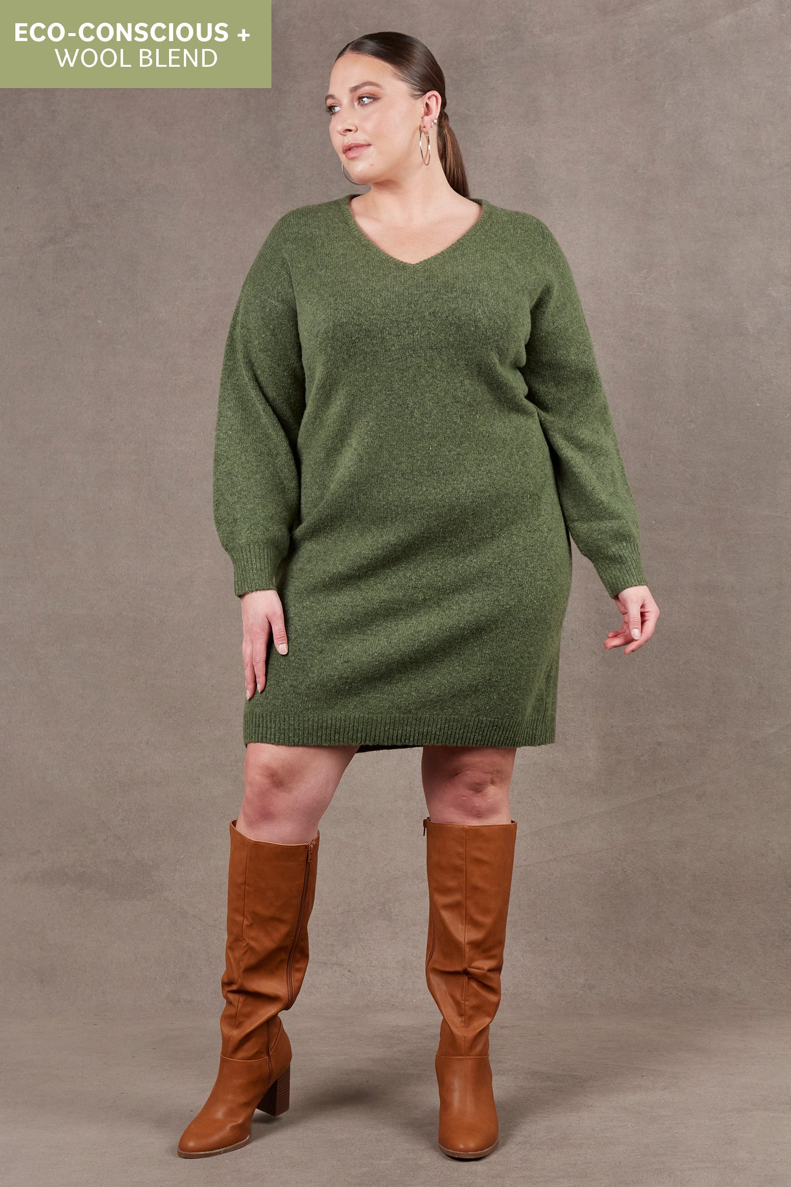 Paarl Midi Knit - Moss