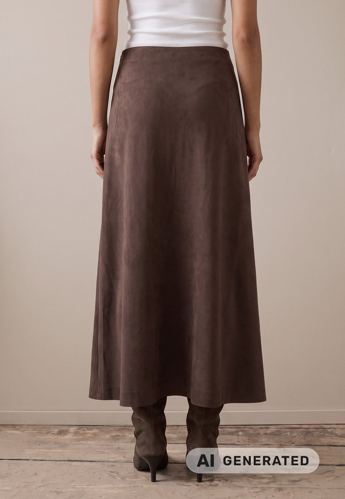Espresso Maxi Skirt - 26093948