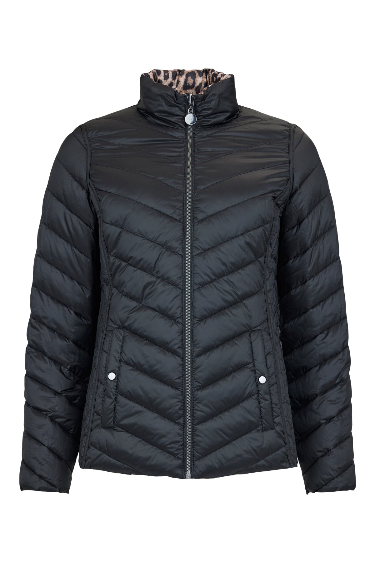 Almond Brown & Black Reversible Jacket - 526