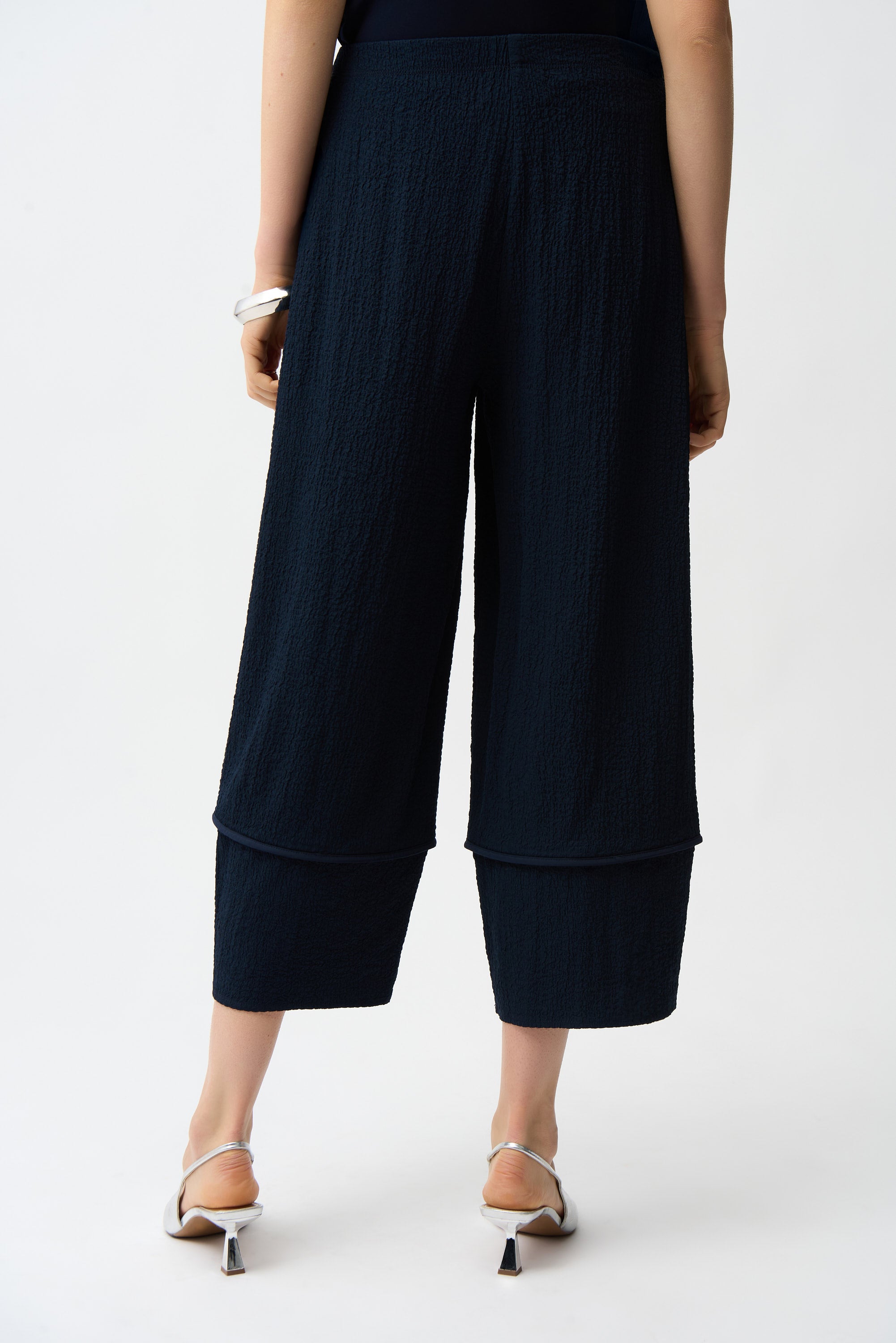Midnight Blue Cropped Pants - 261062