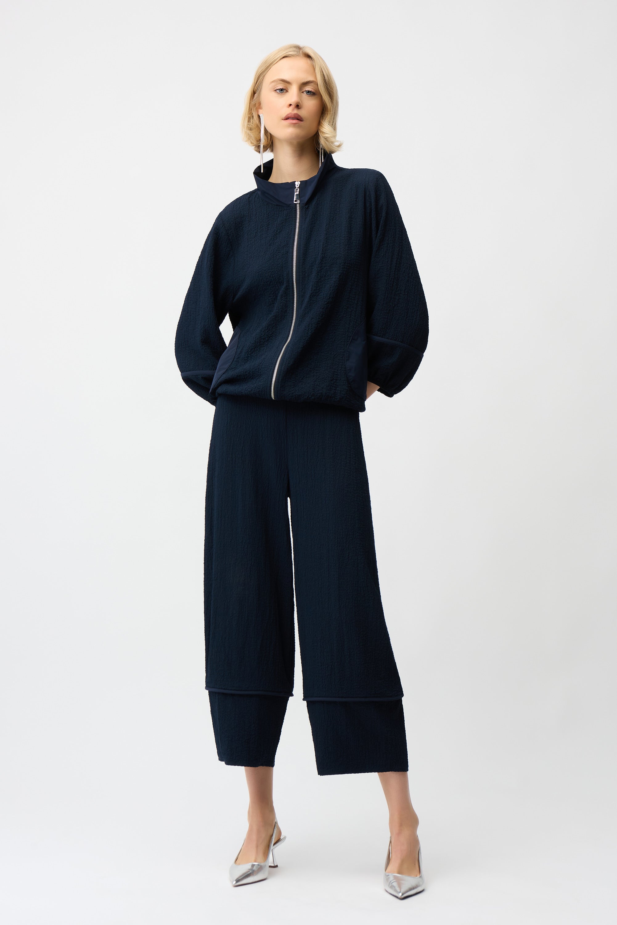 Midnight Blue Casual Jacket - 261066