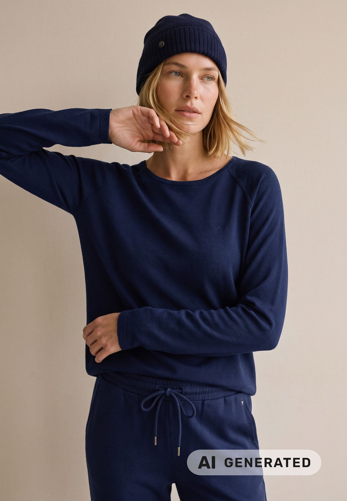 Galaxy Blue Long Sleeve Top - 26146234