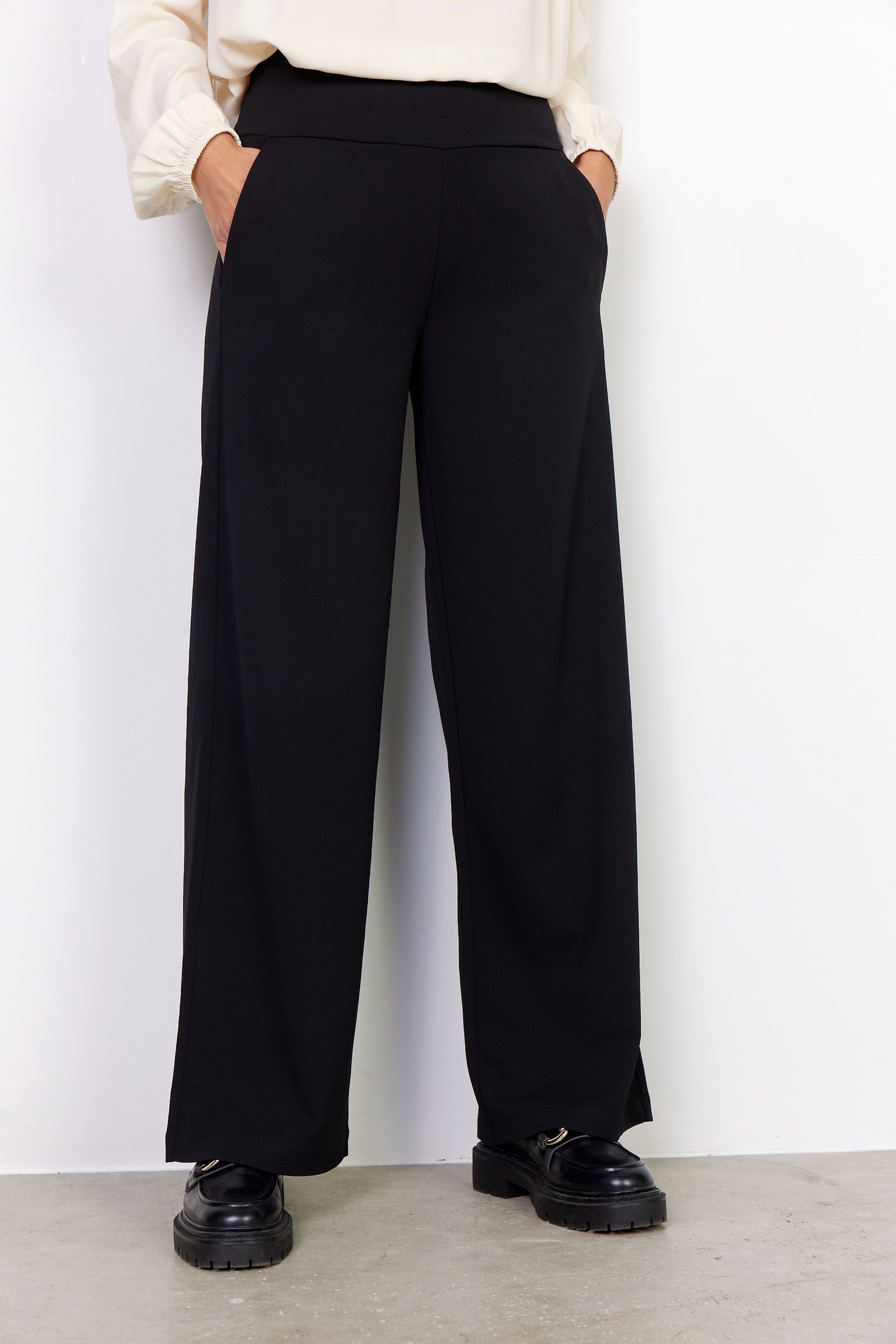 Black Siham 48 Trousers - 26188