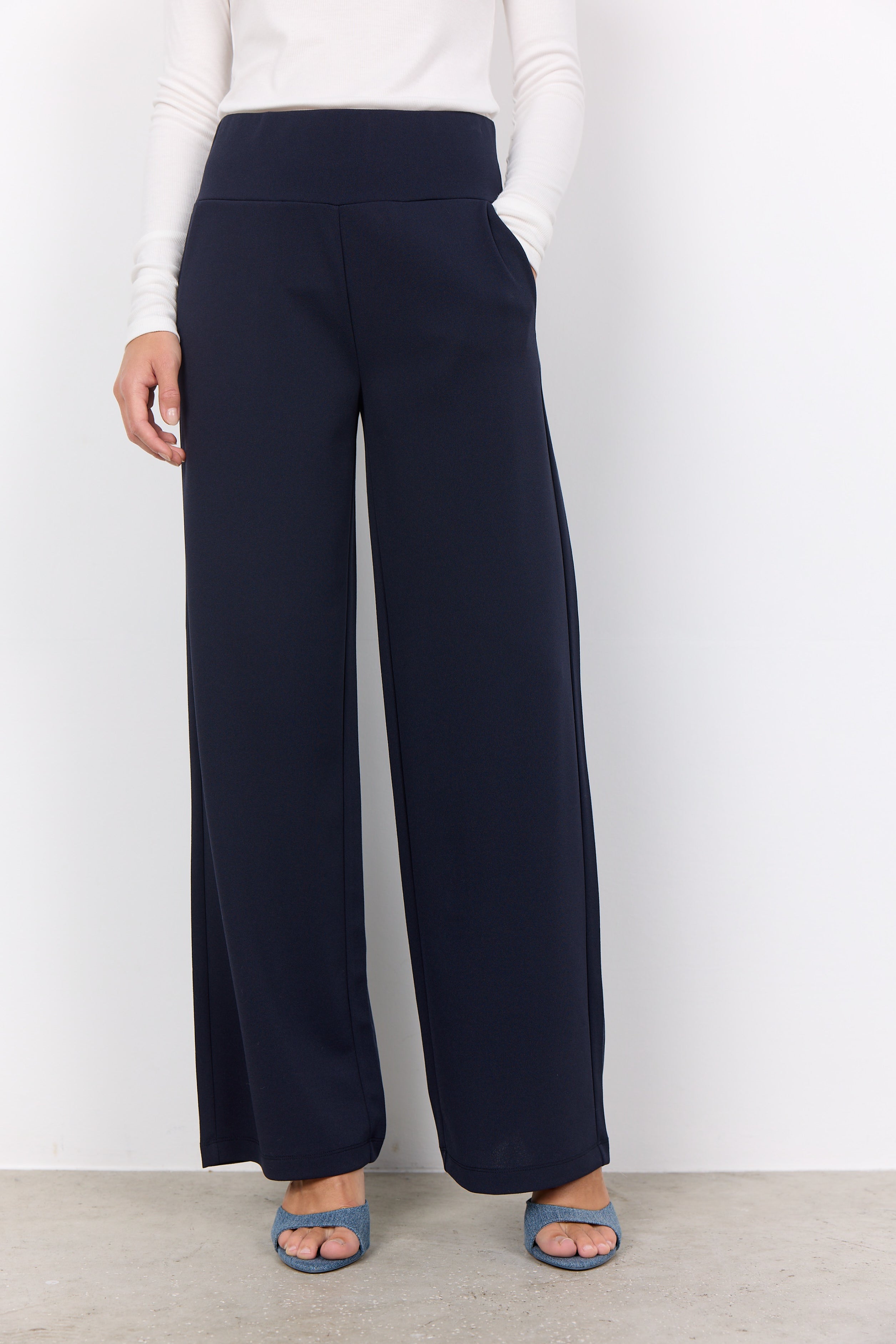 Siham 48 Navy Trousers - 26188