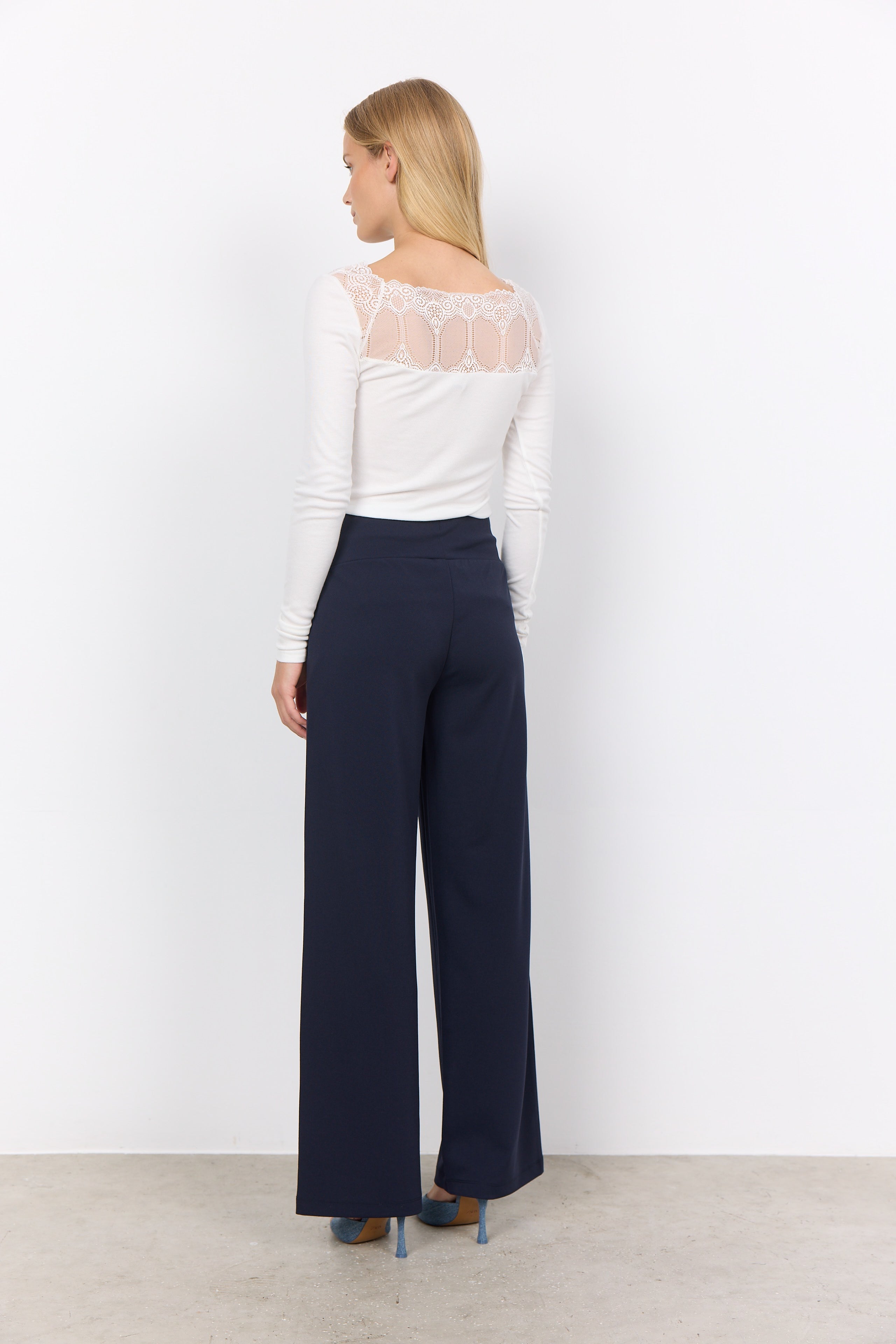 Siham 48 Navy Trousers - 26188