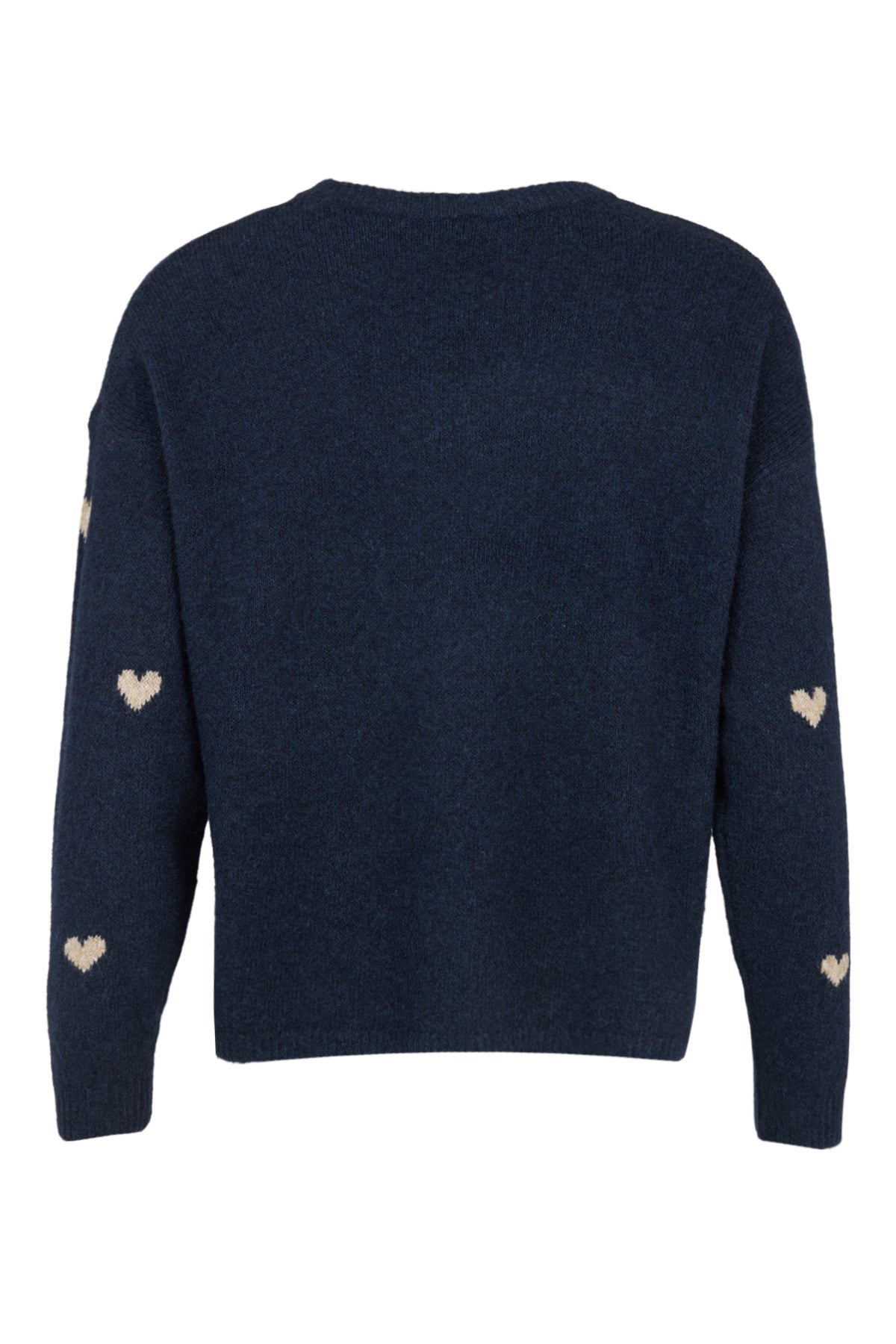 Maritime Blue Heart Sweater - 6484