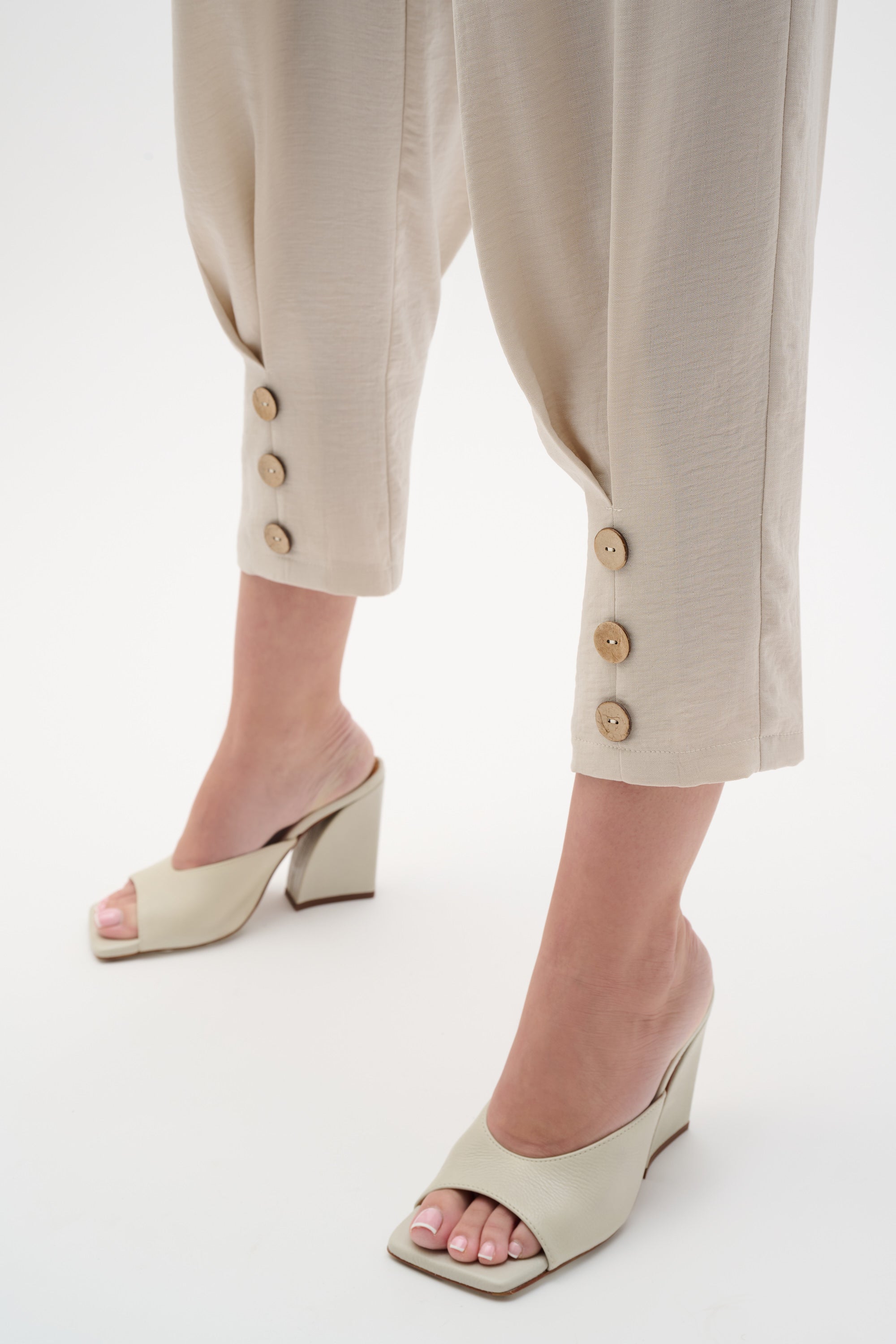 Moonstone Button Cuff Trousers - 262044