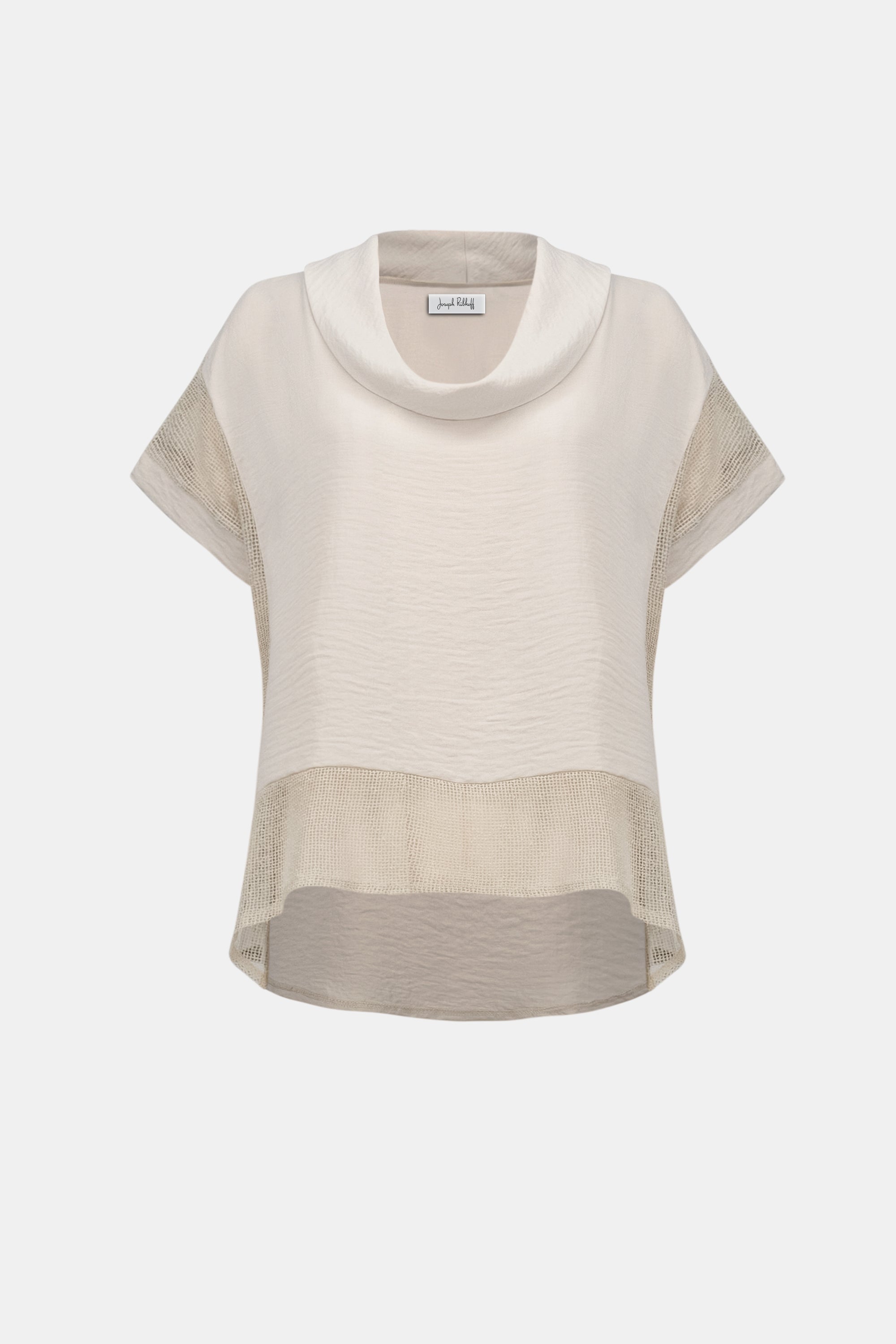 Moonstone Mesh Trim Top - 262045
