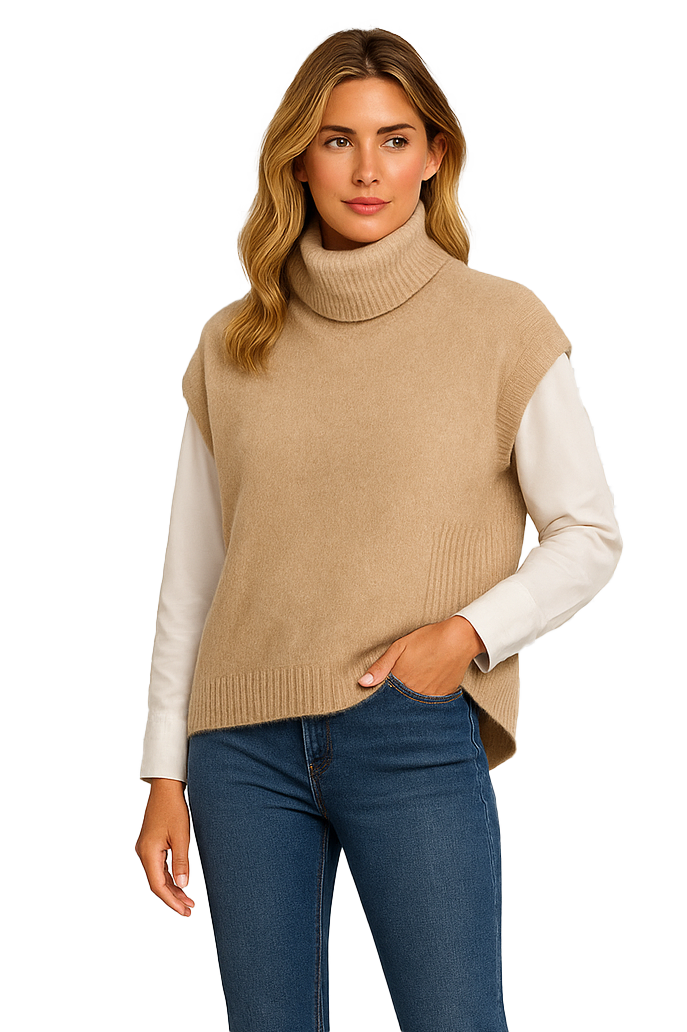 Camel Roll Neck Slipover - 262150